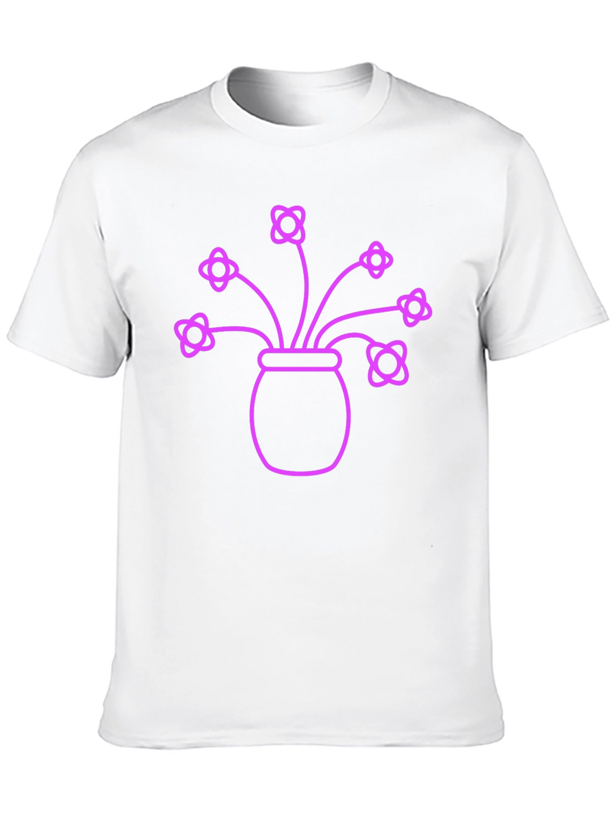 Modern Flower Pot T-Shirt