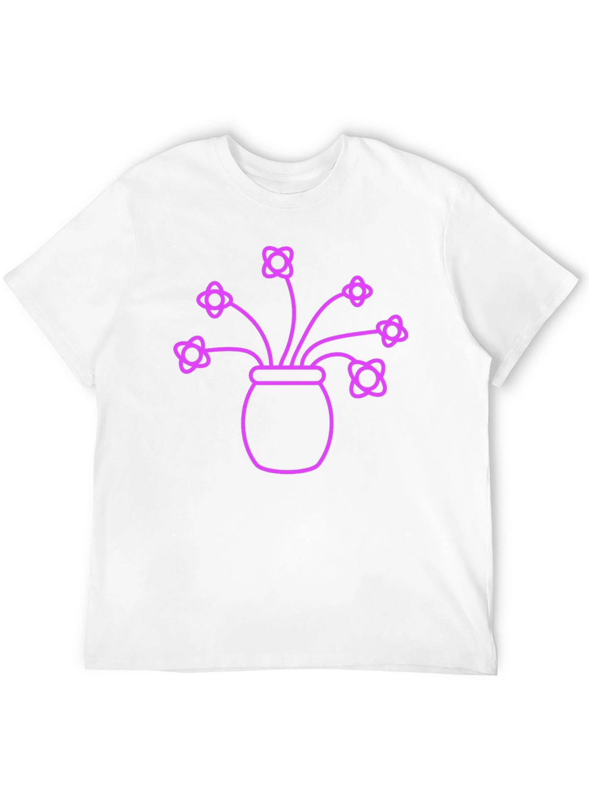 Modern Flower Pot T-Shirt