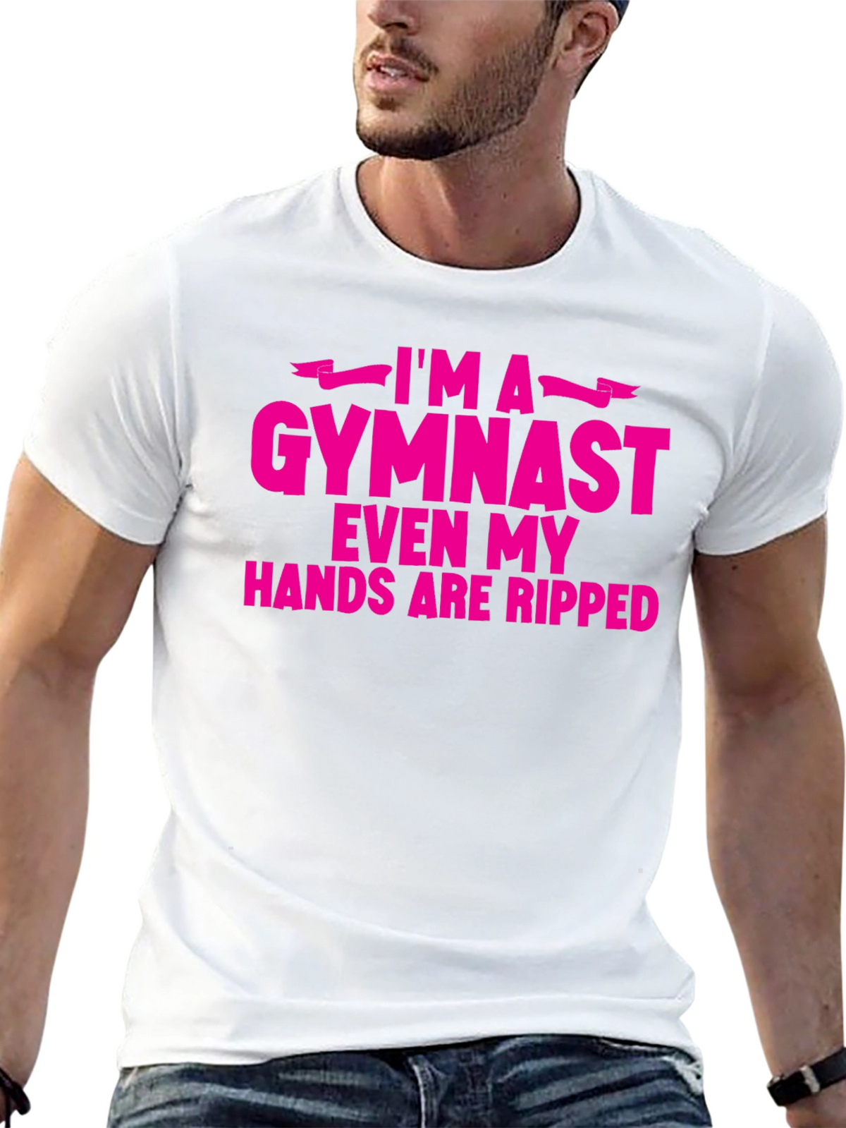 Gymnast Ripped Hands Graphic Tee