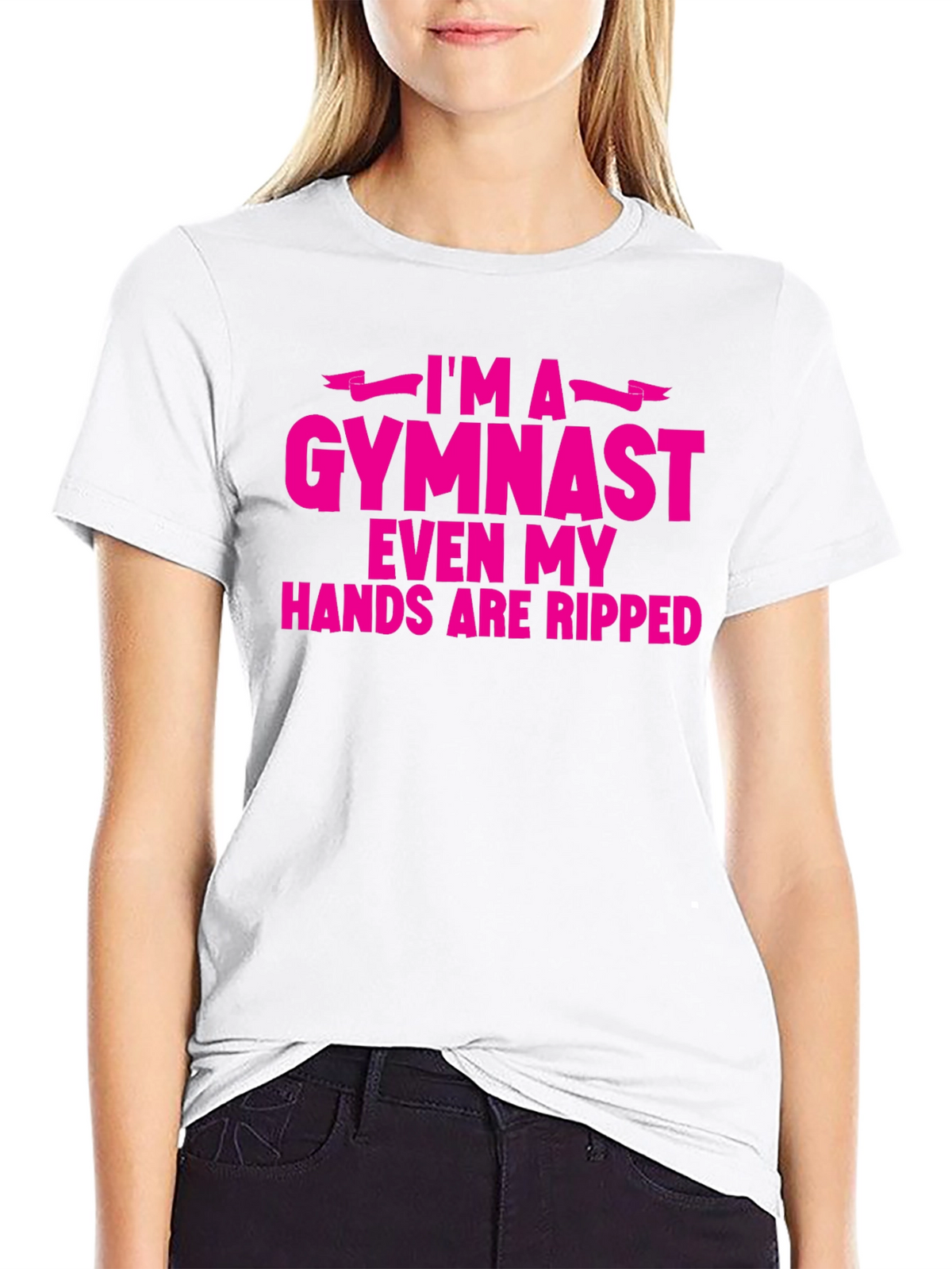 Gymnast Ripped Hands Graphic Tee