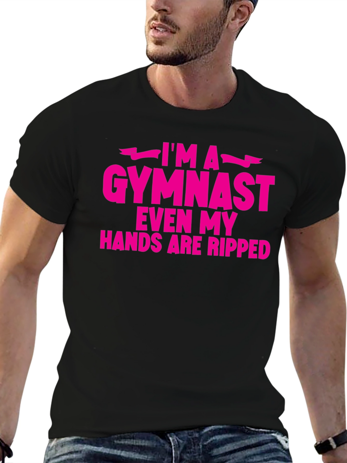 Gymnast Ripped Hands Graphic Tee