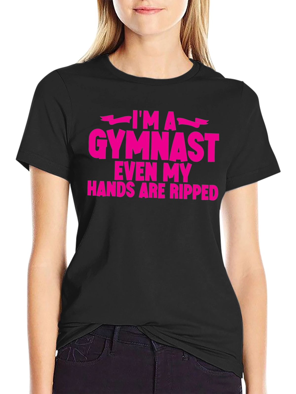 Gymnast Ripped Hands Graphic Tee