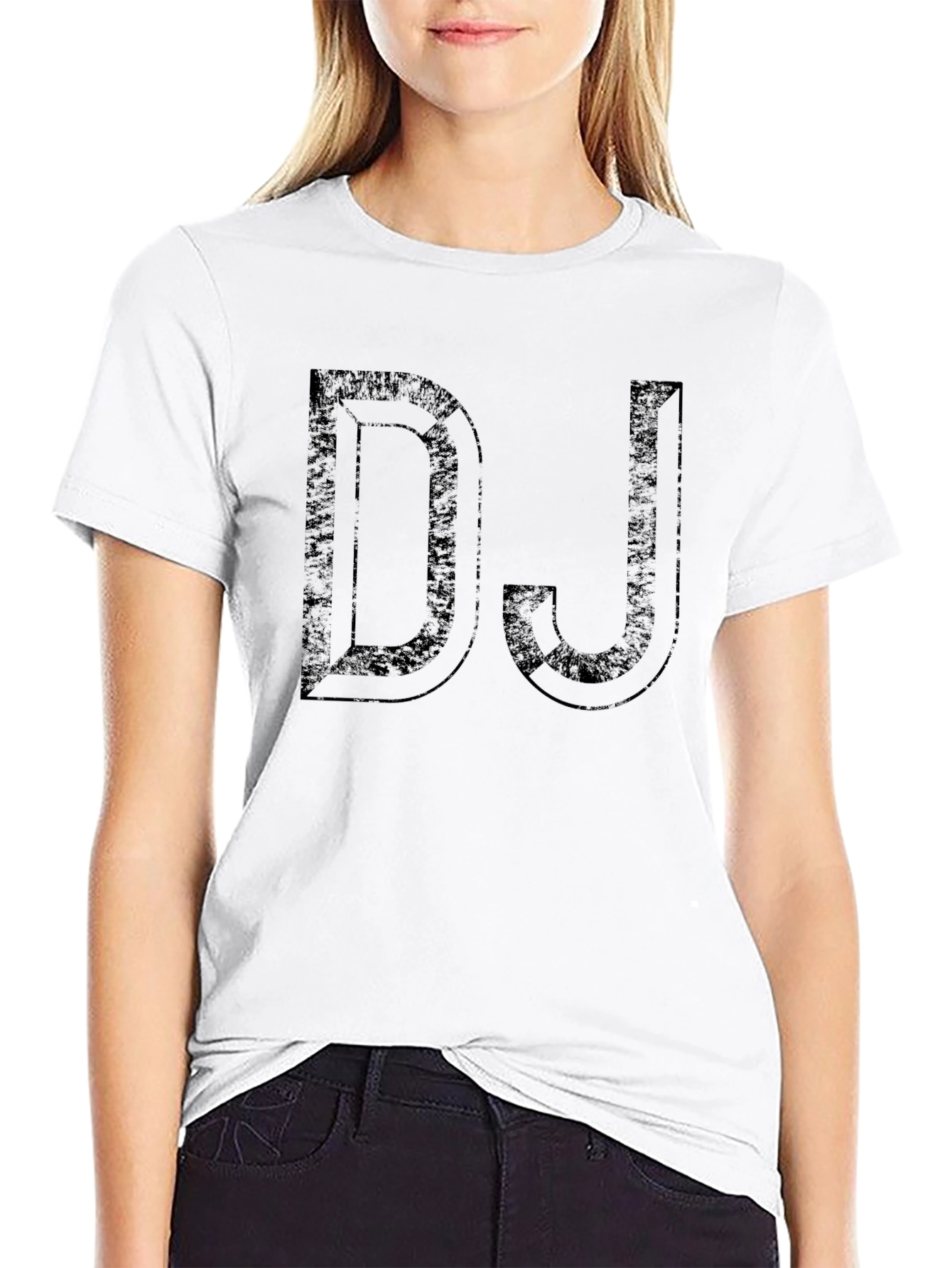 DJ Graphic Black T-Shirt - Music Lover Apparel