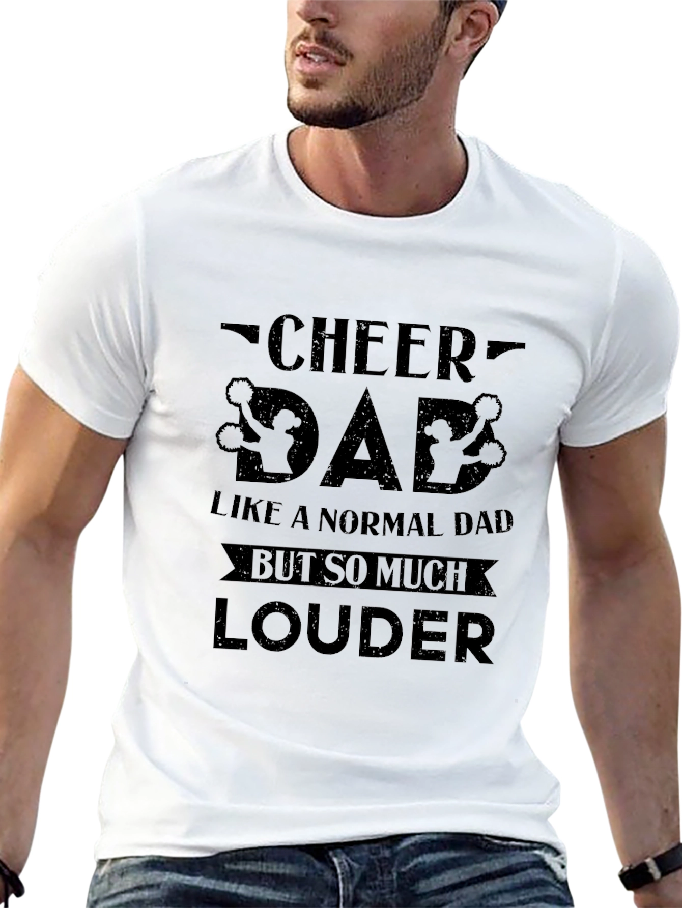 Cheer Dad Louder T-Shirt