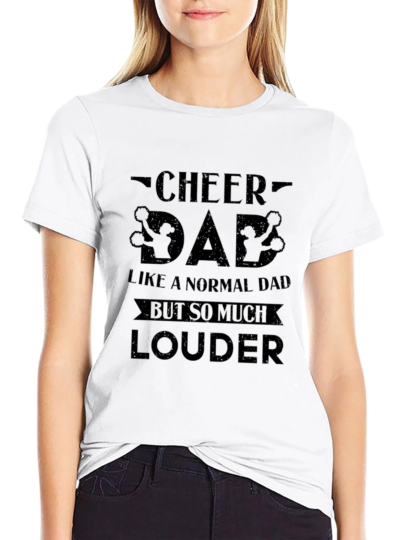 Cheer Dad Louder T-Shirt