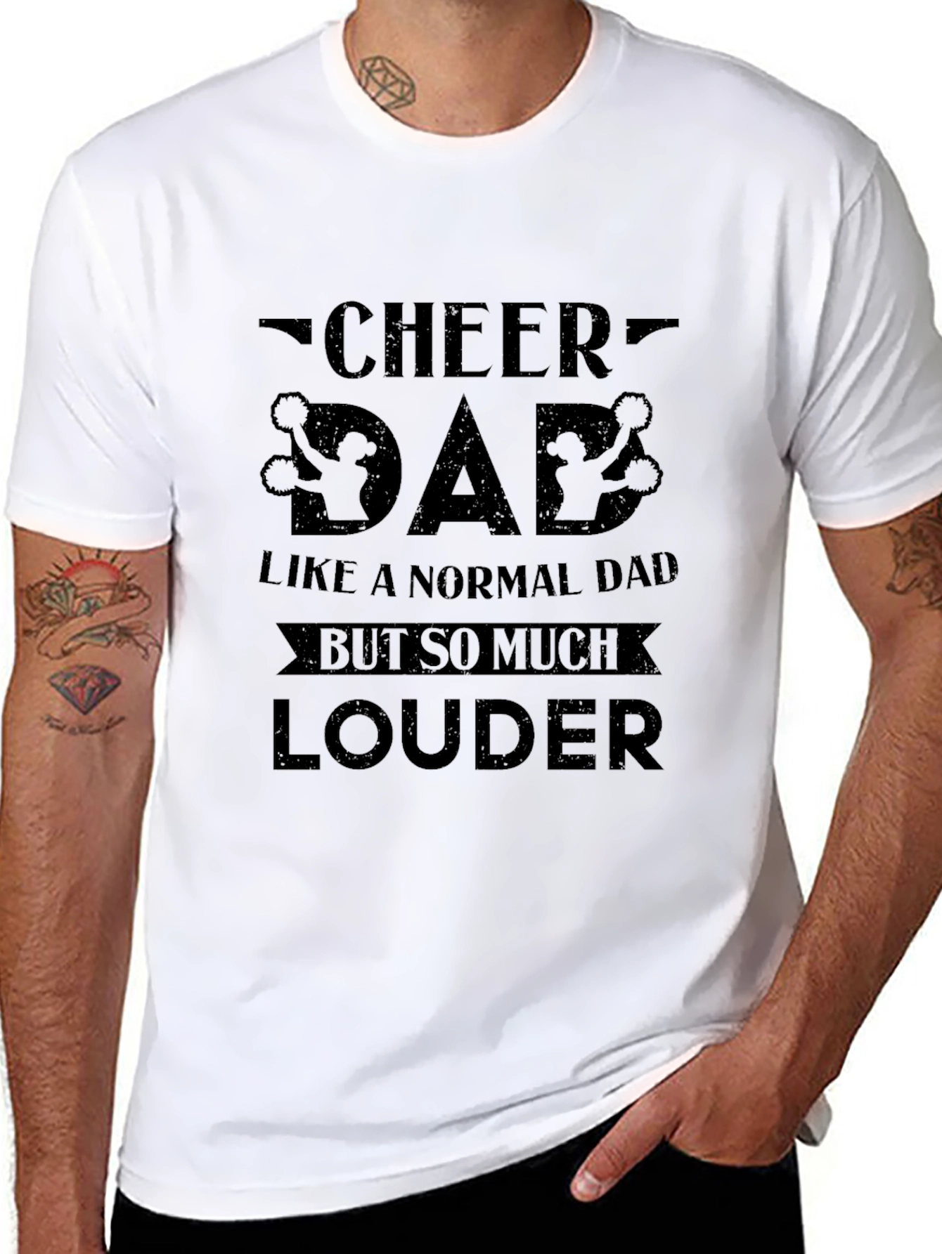 Cheer Dad Louder T-Shirt