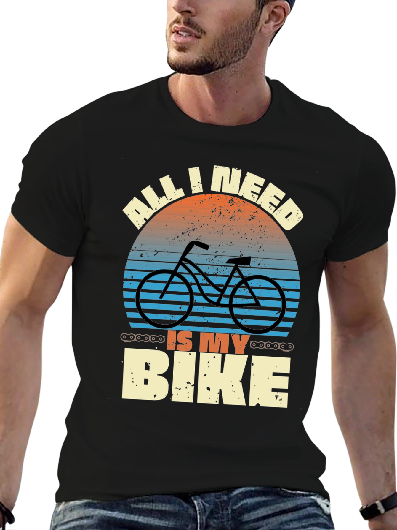 All I Need is My Bike Graphic Tee