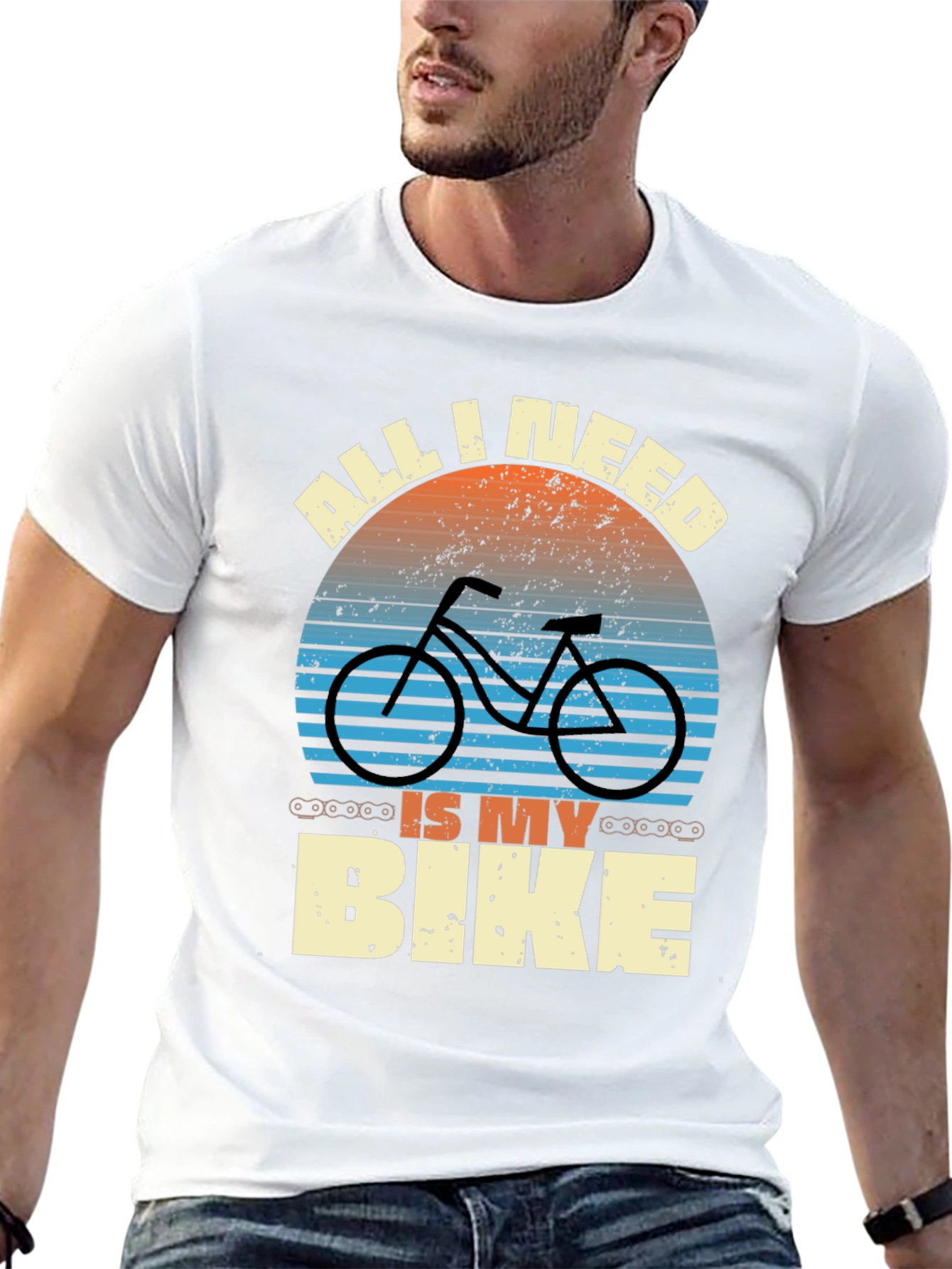 All I Need is My Bike Graphic Tee