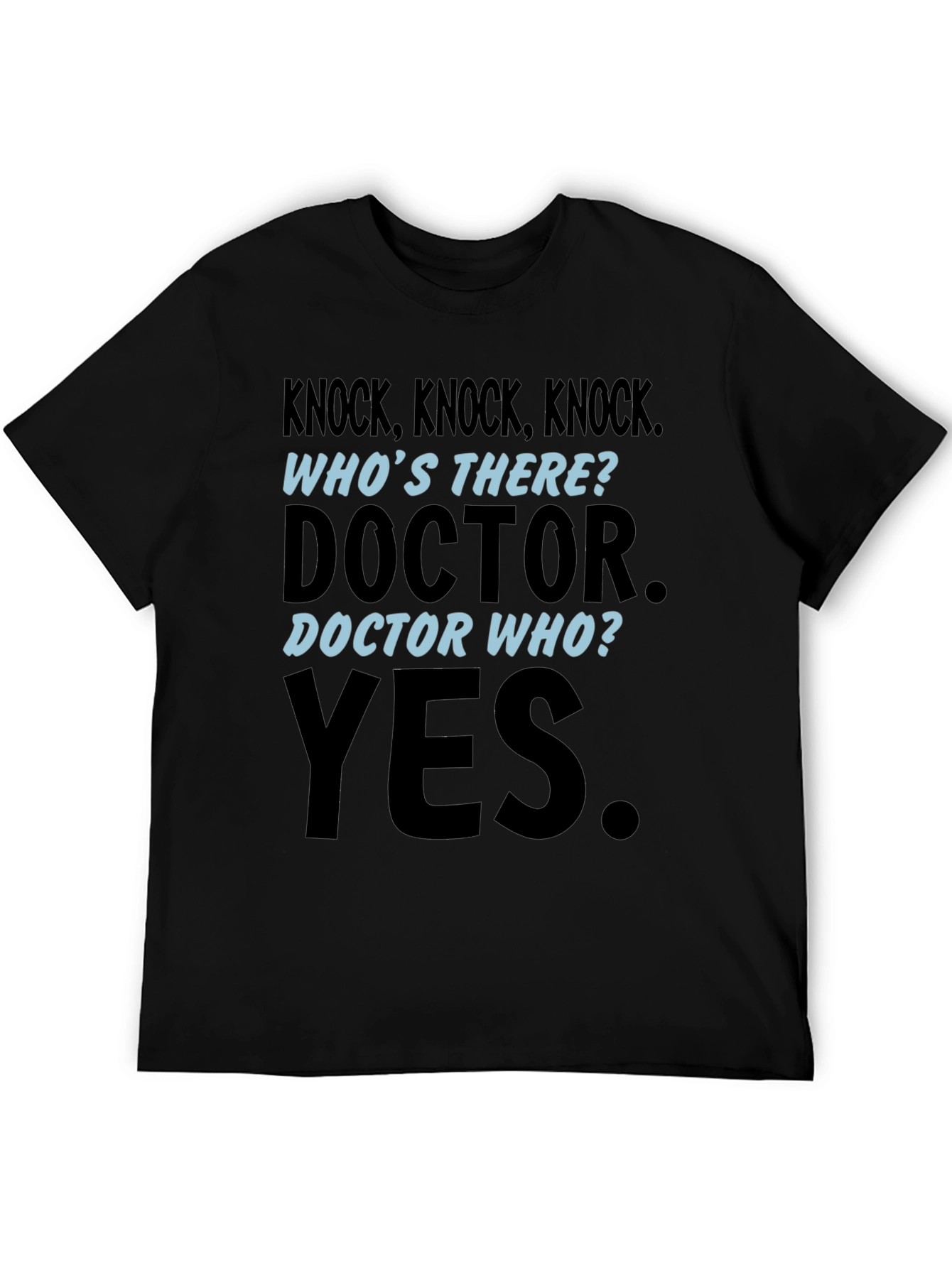 Doctor Who Knock Knock Joke T-Shirt