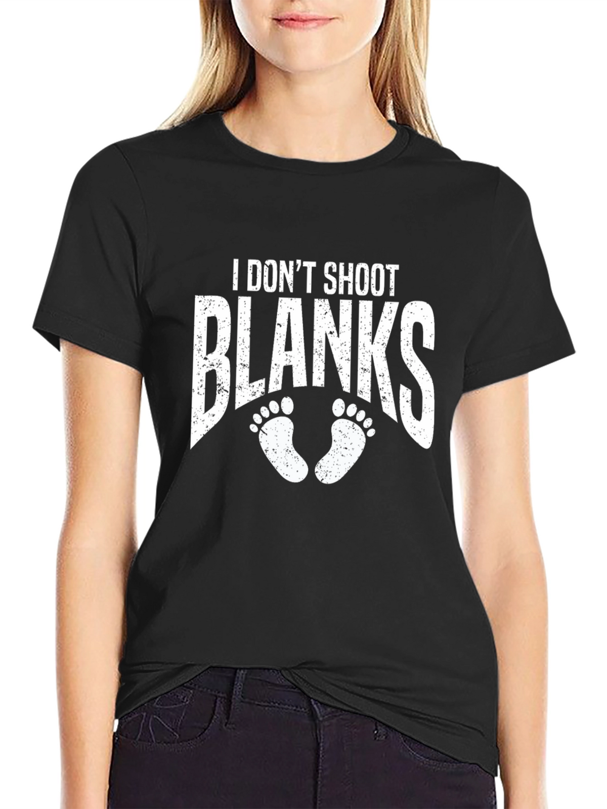 I Dont Shoot Blanks Graphic Tee