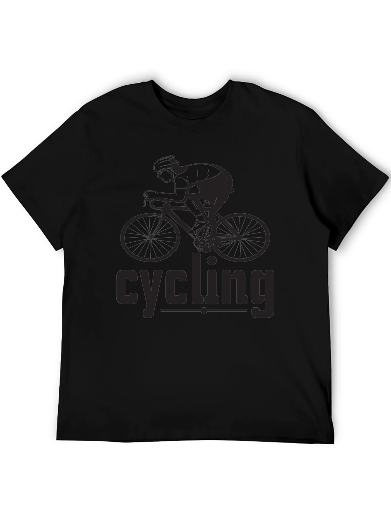 Cycling Graphic Tee - Ride in Style!