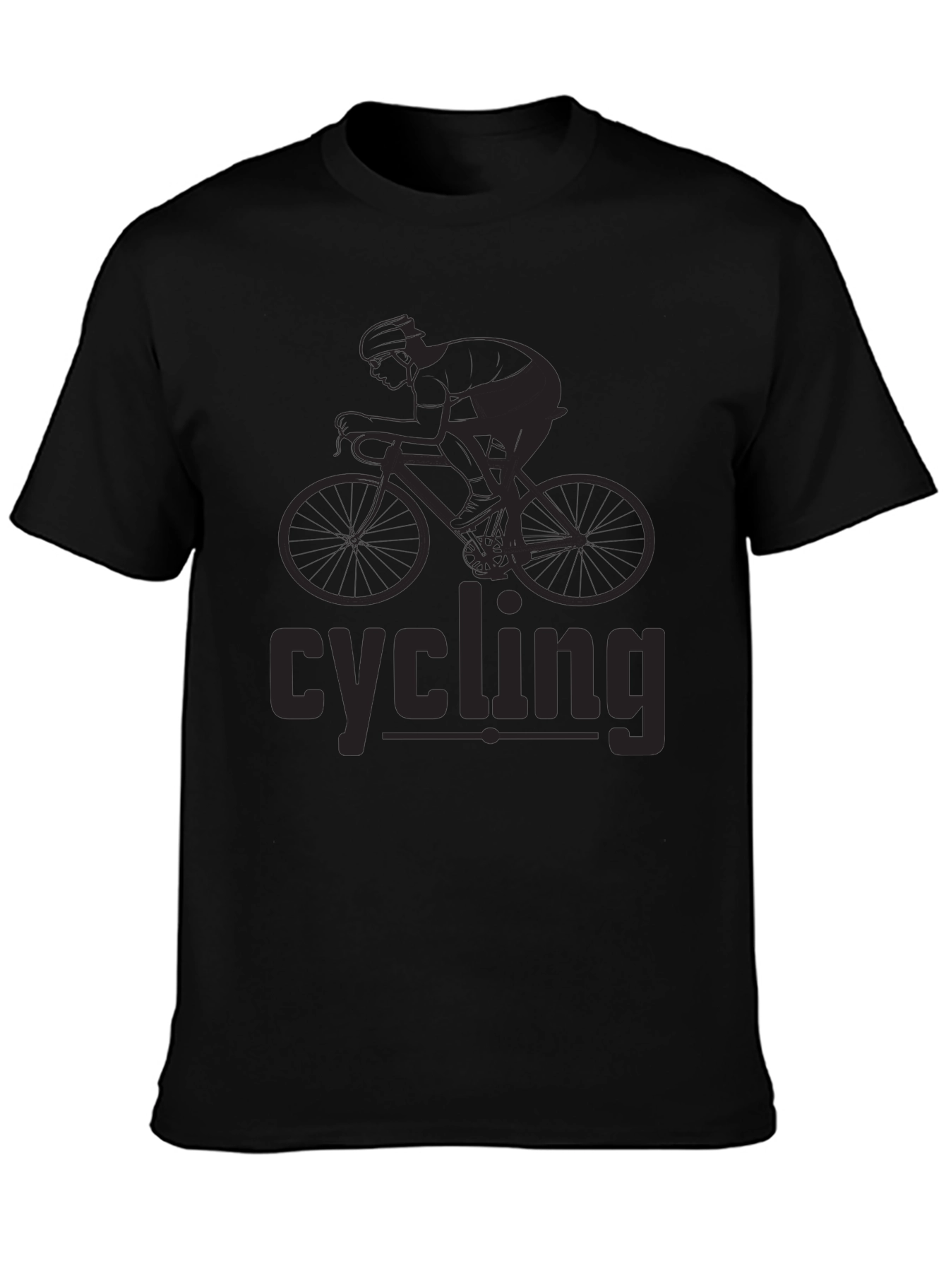Cycling Graphic Tee - Ride in Style!