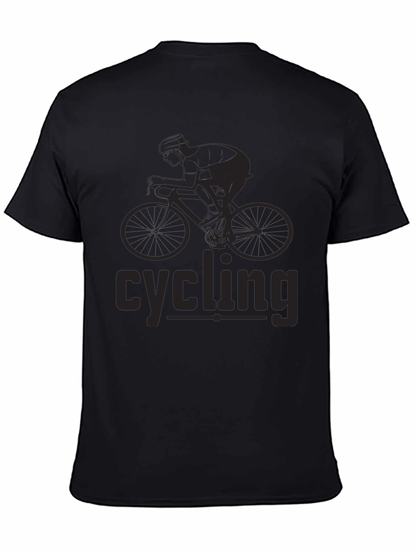 Cycling Graphic Tee - Ride in Style!