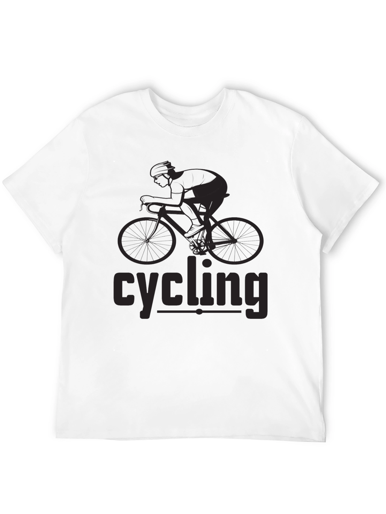 Cycling Graphic Tee - Ride in Style!