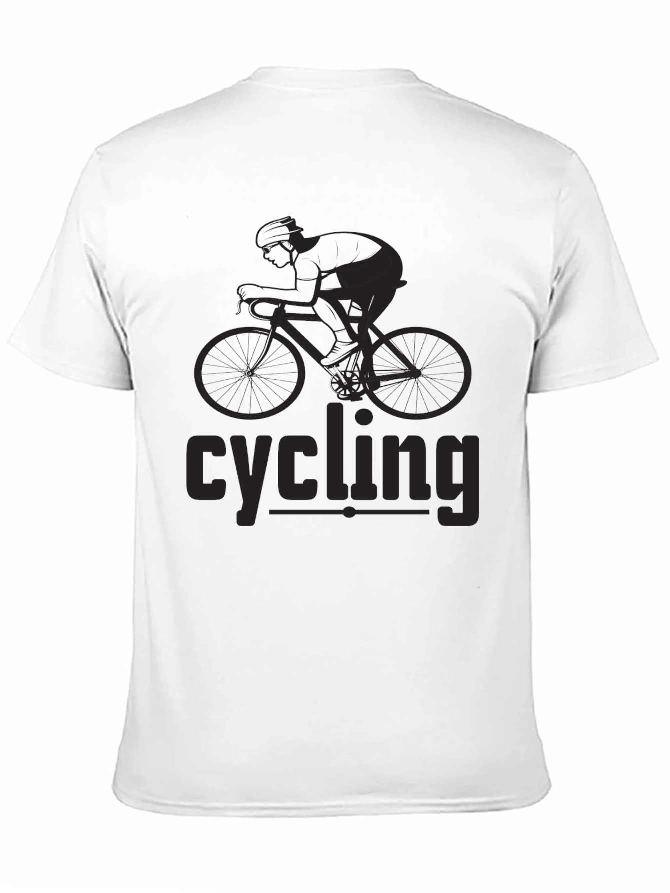 Cycling Graphic Tee - Ride in Style!