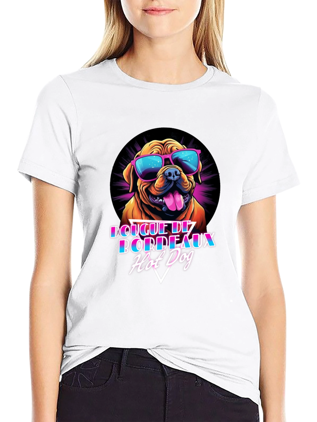 Dogue de Bordeaux Hot Dog T-Shirt