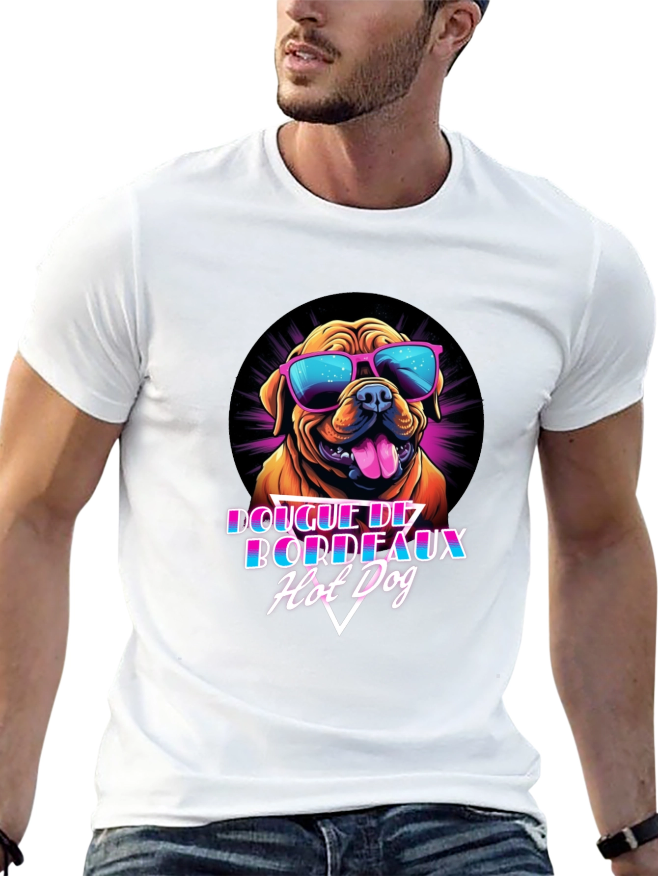 Dogue de Bordeaux Hot Dog T-Shirt