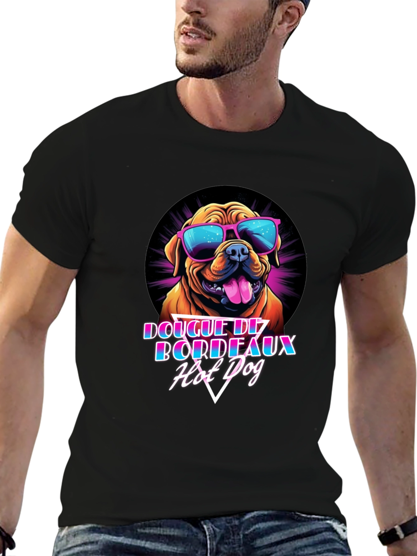 Dogue de Bordeaux Hot Dog T-Shirt
