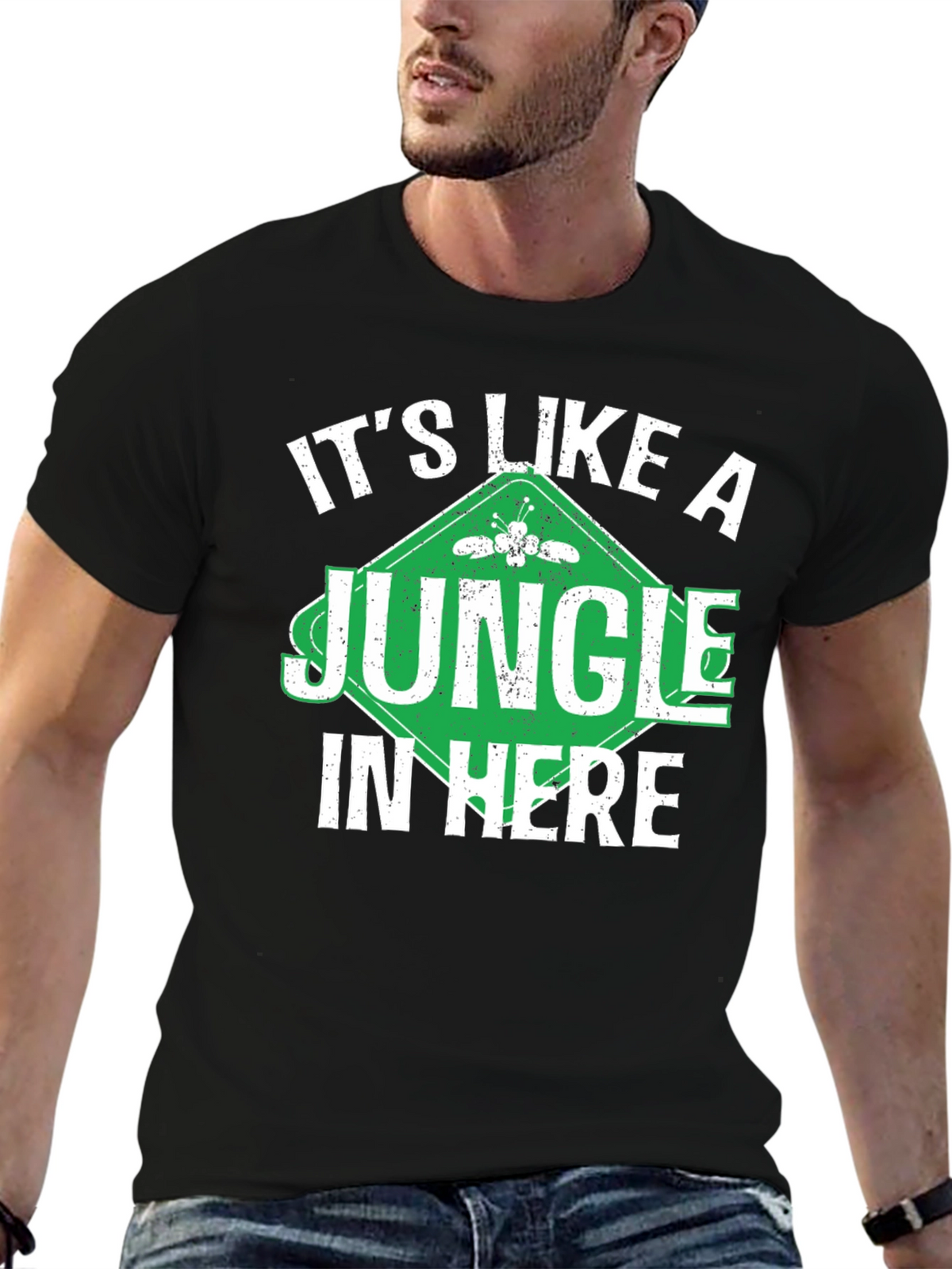 Its Like A Jungle In Here Novelty T-Shirt