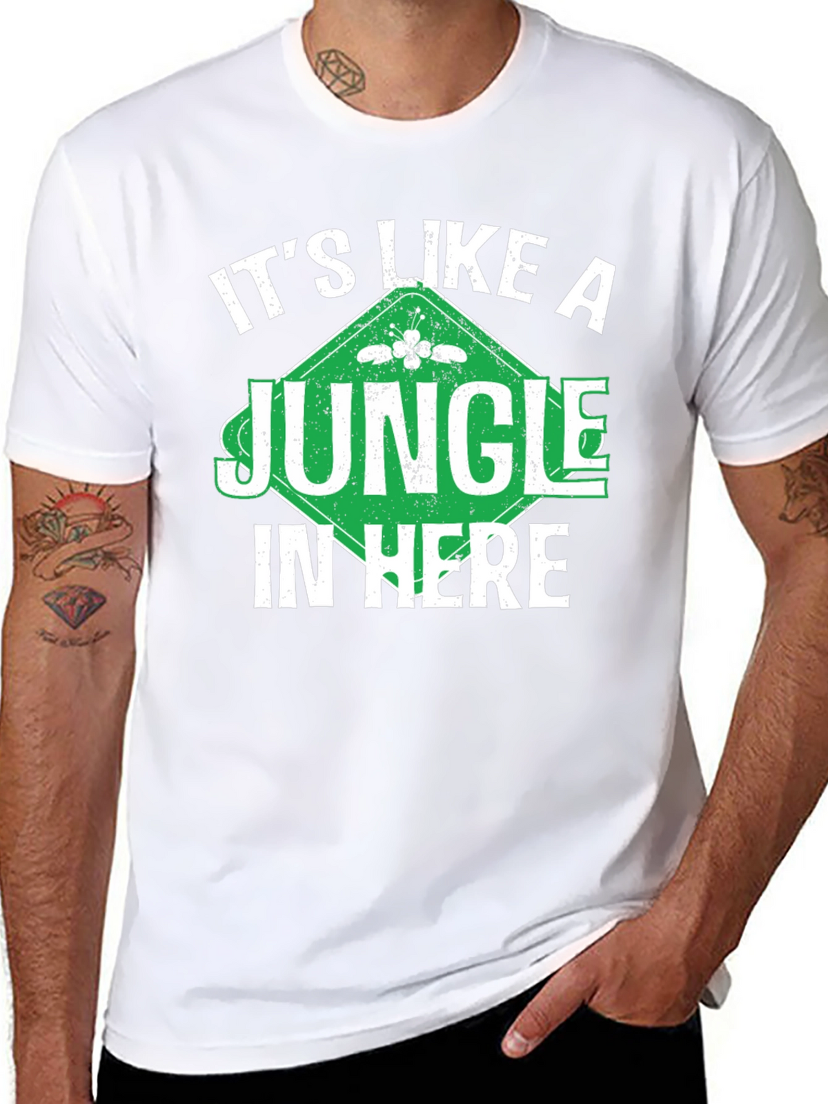 Its Like A Jungle In Here Novelty T-Shirt