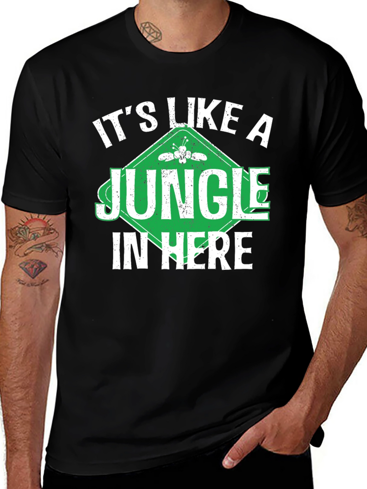 Its Like A Jungle In Here Novelty T-Shirt