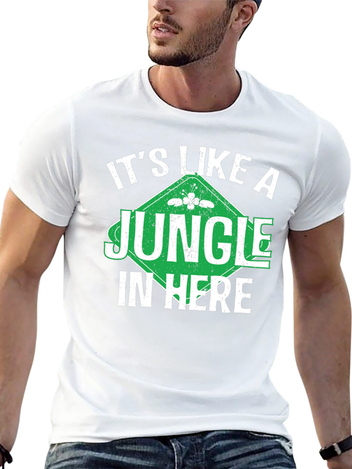 Its Like A Jungle In Here Novelty T-Shirt