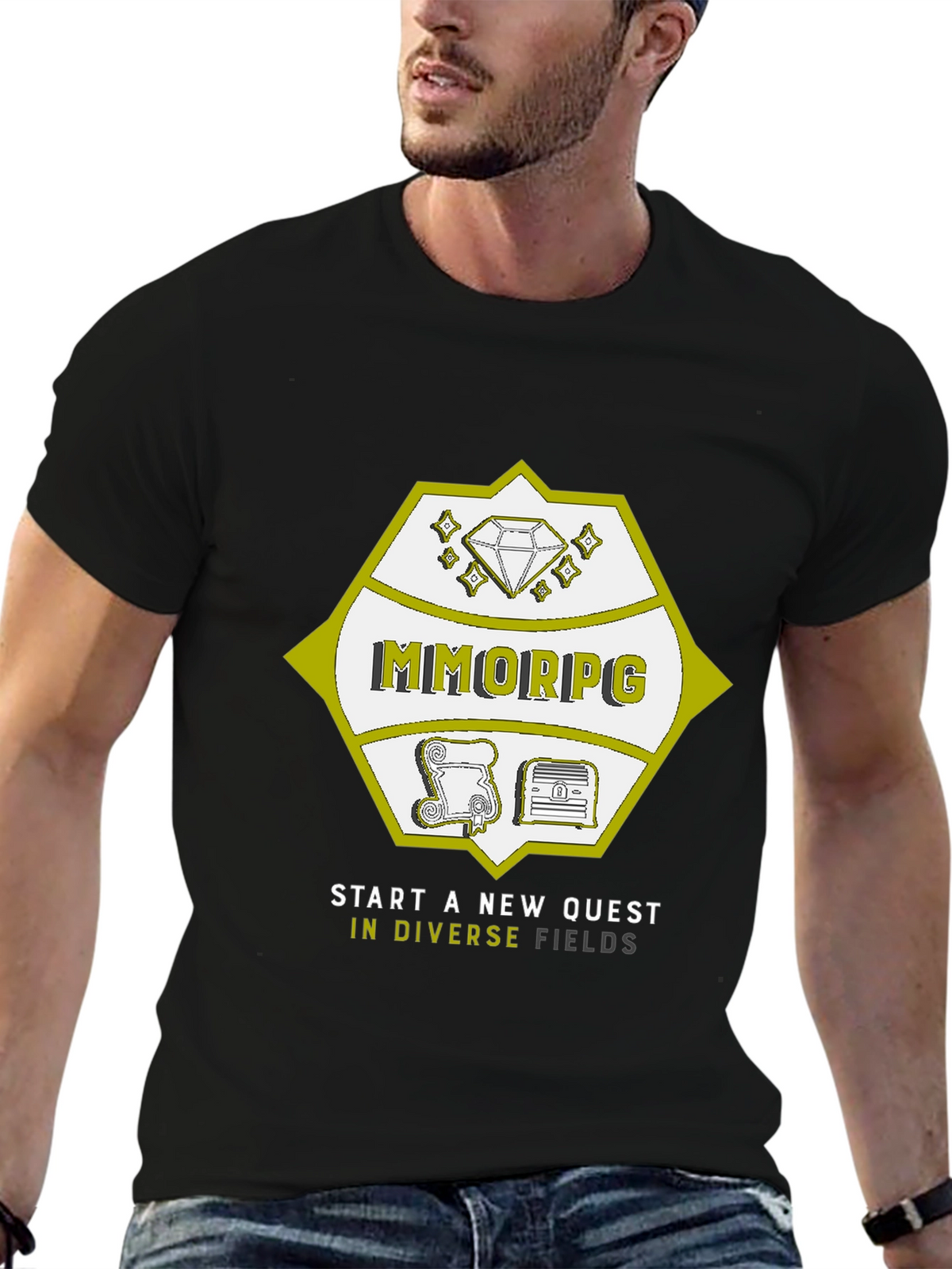 MMORPG Quest T-Shirt - Start Your Adventure!