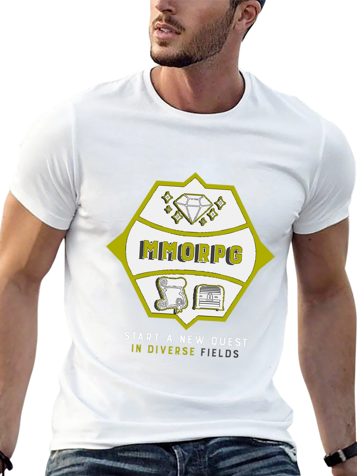 MMORPG Quest T-Shirt - Start Your Adventure!