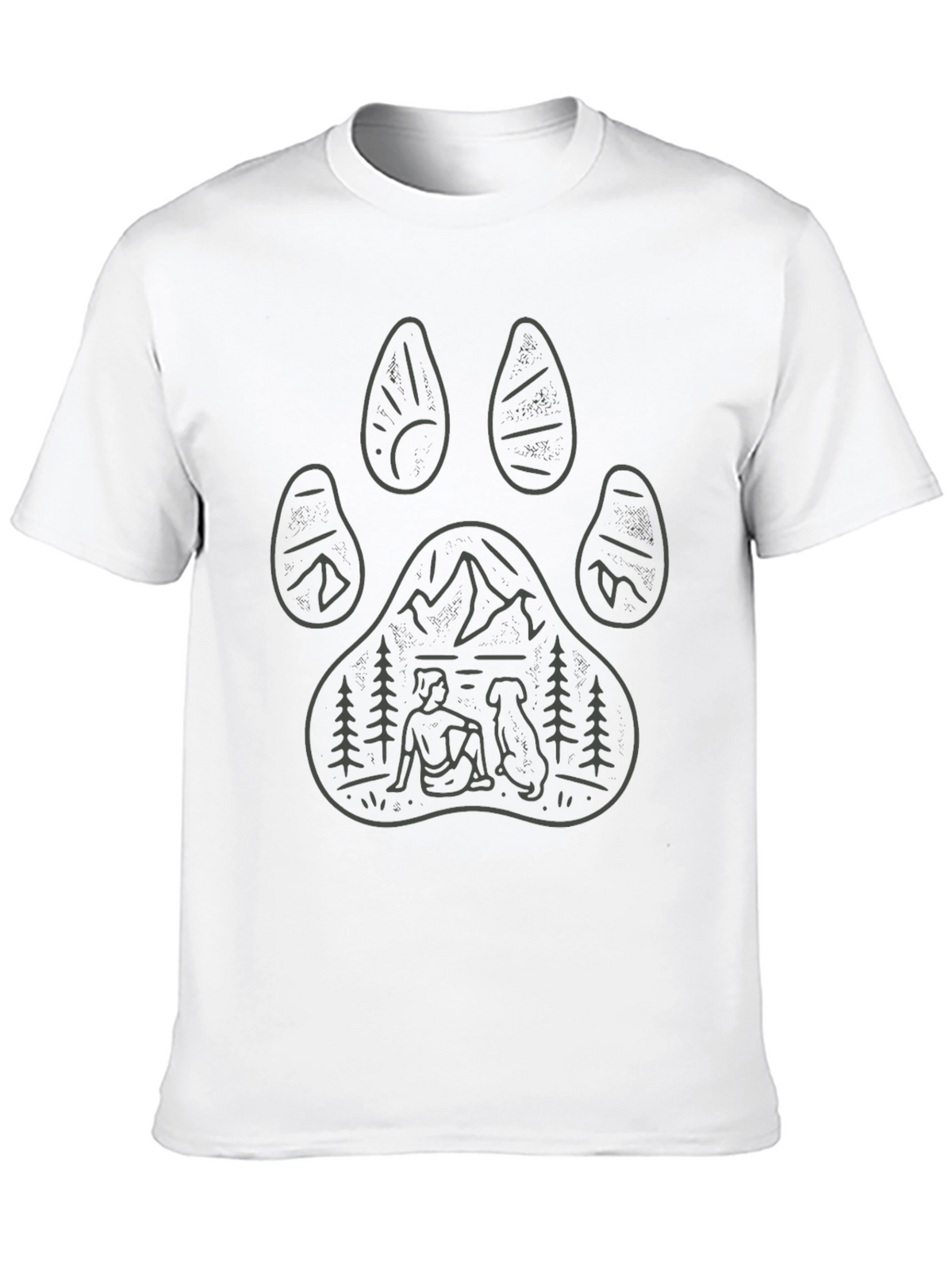 Paw Print Adventure T-Shirt