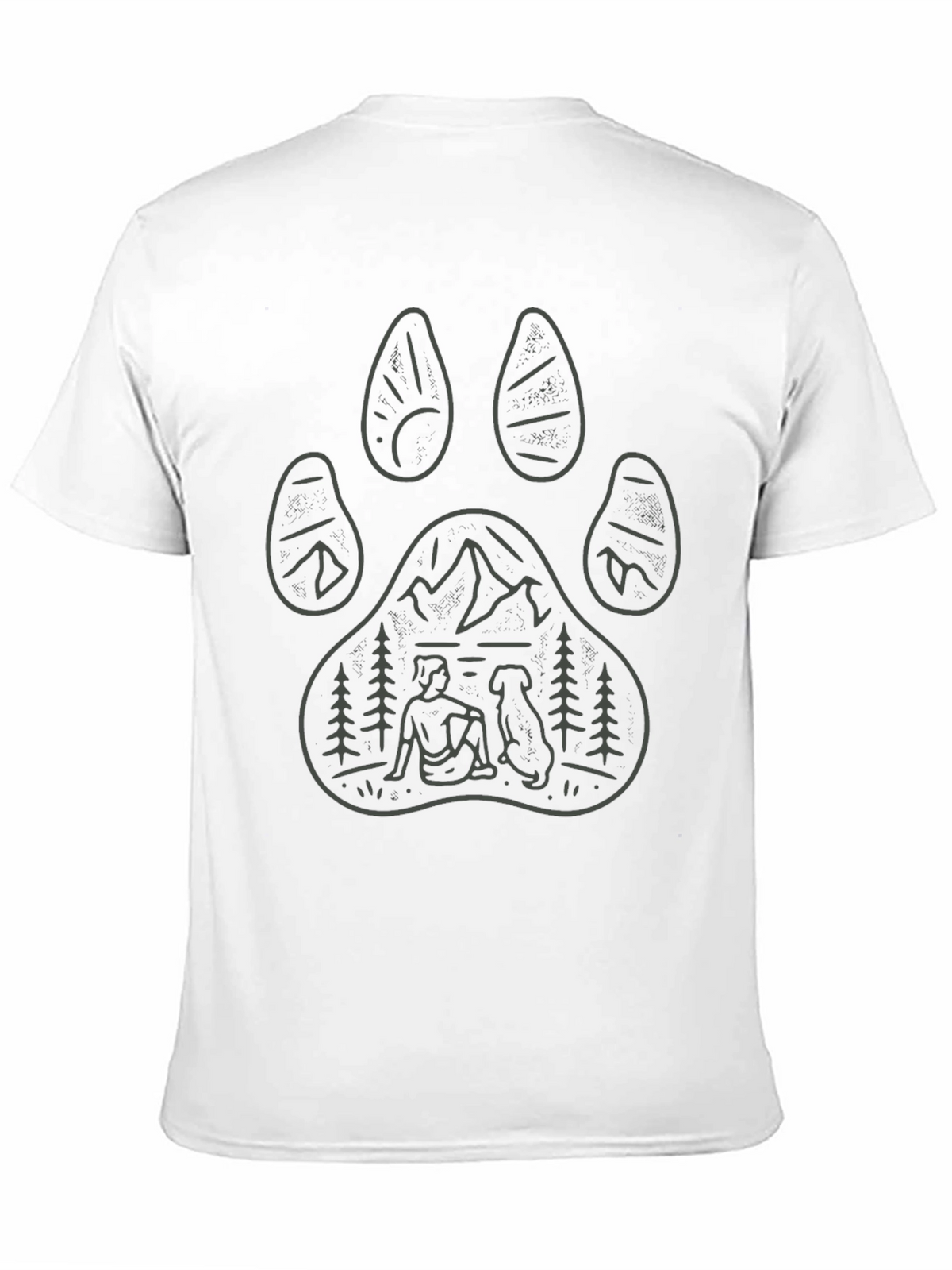 Paw Print Adventure T-Shirt