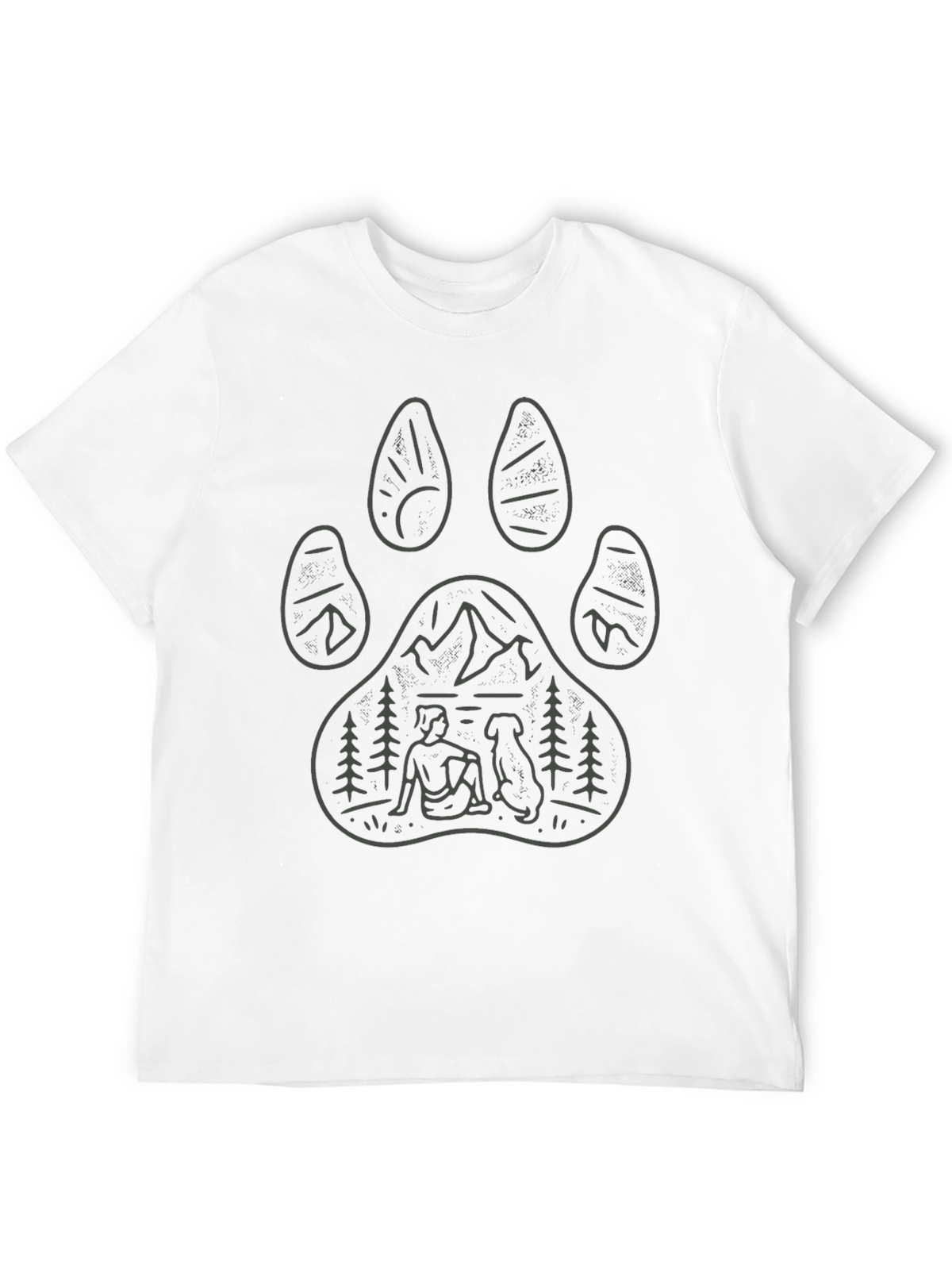 Paw Print Adventure T-Shirt