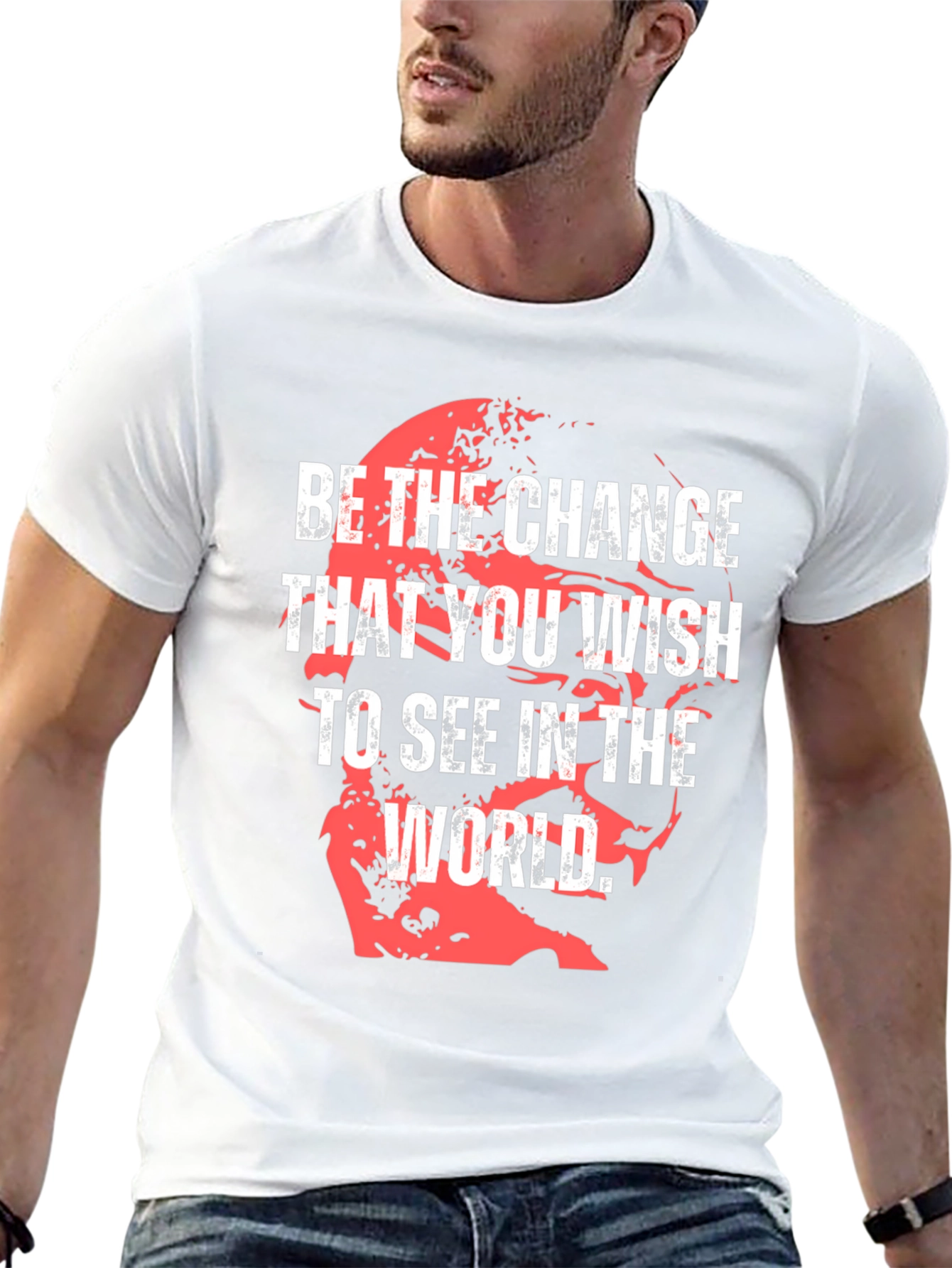 Be The Change Graphic Tee