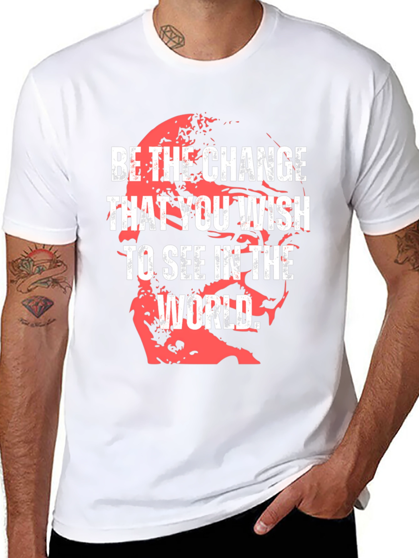 Be The Change Graphic Tee