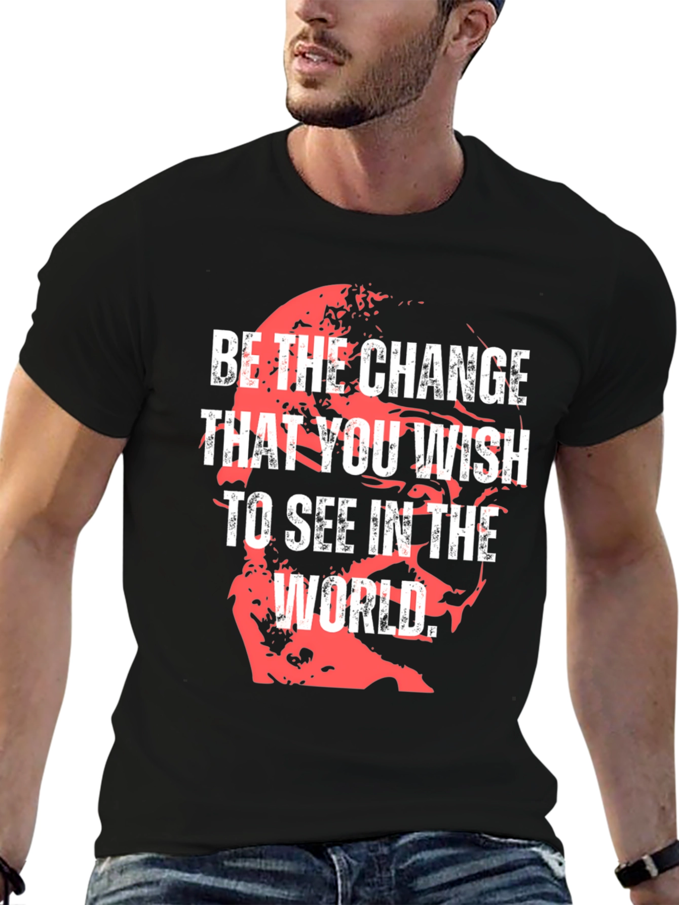 Be The Change Graphic Tee