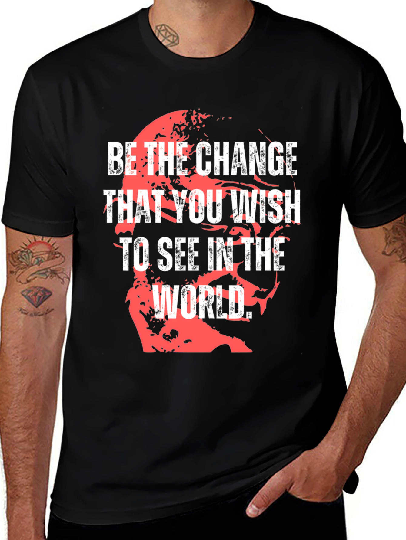 Be The Change Graphic Tee