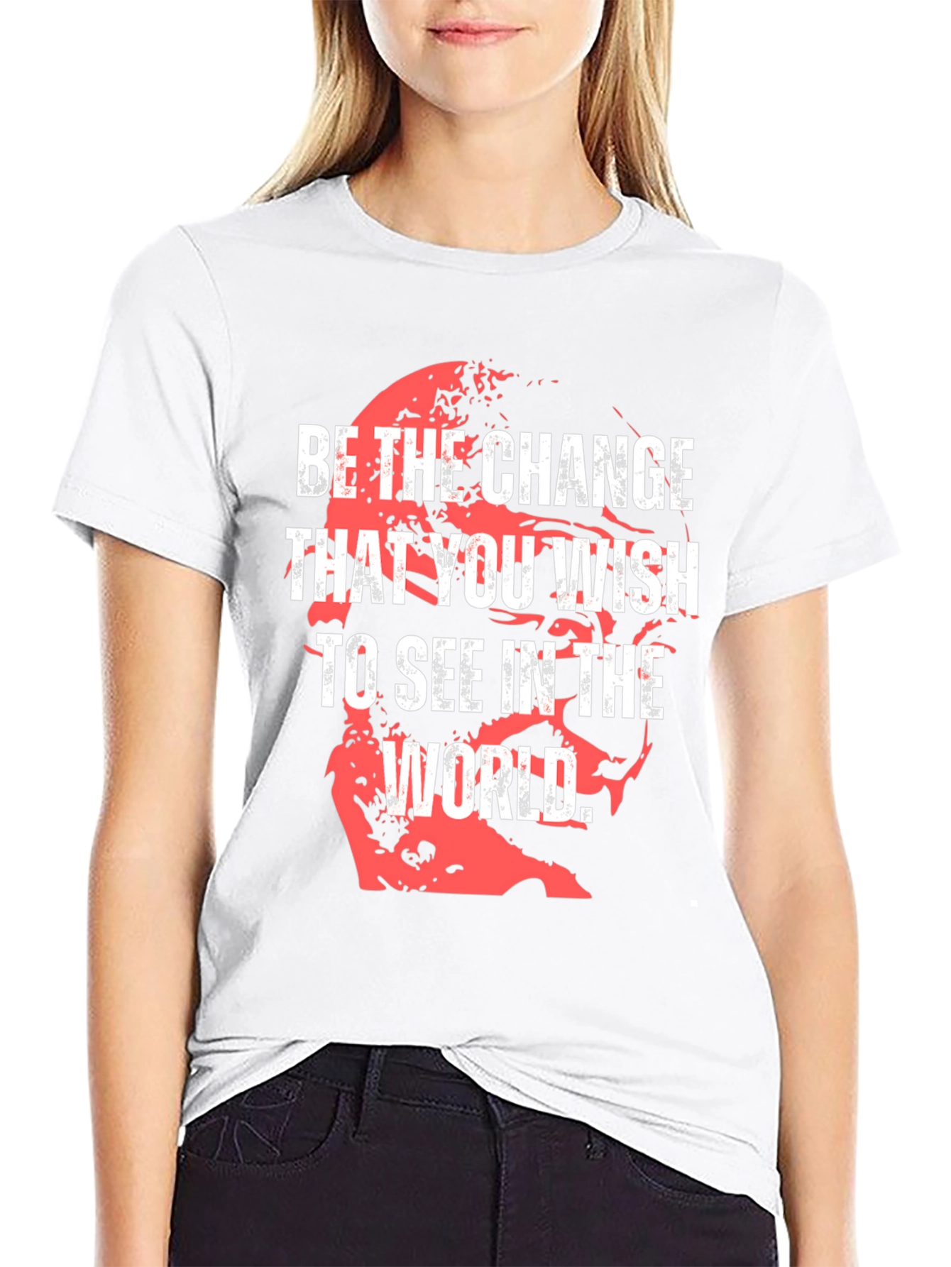 Be The Change Graphic Tee