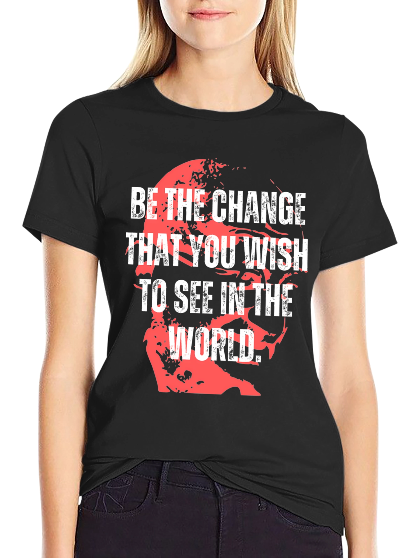 Be The Change Graphic Tee