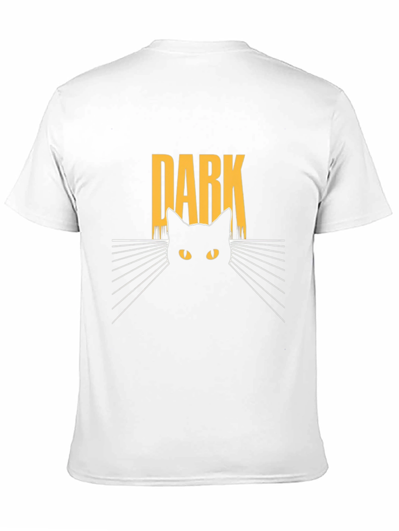 Dark Cat Graphic Tee - Mens Black T-Shirt