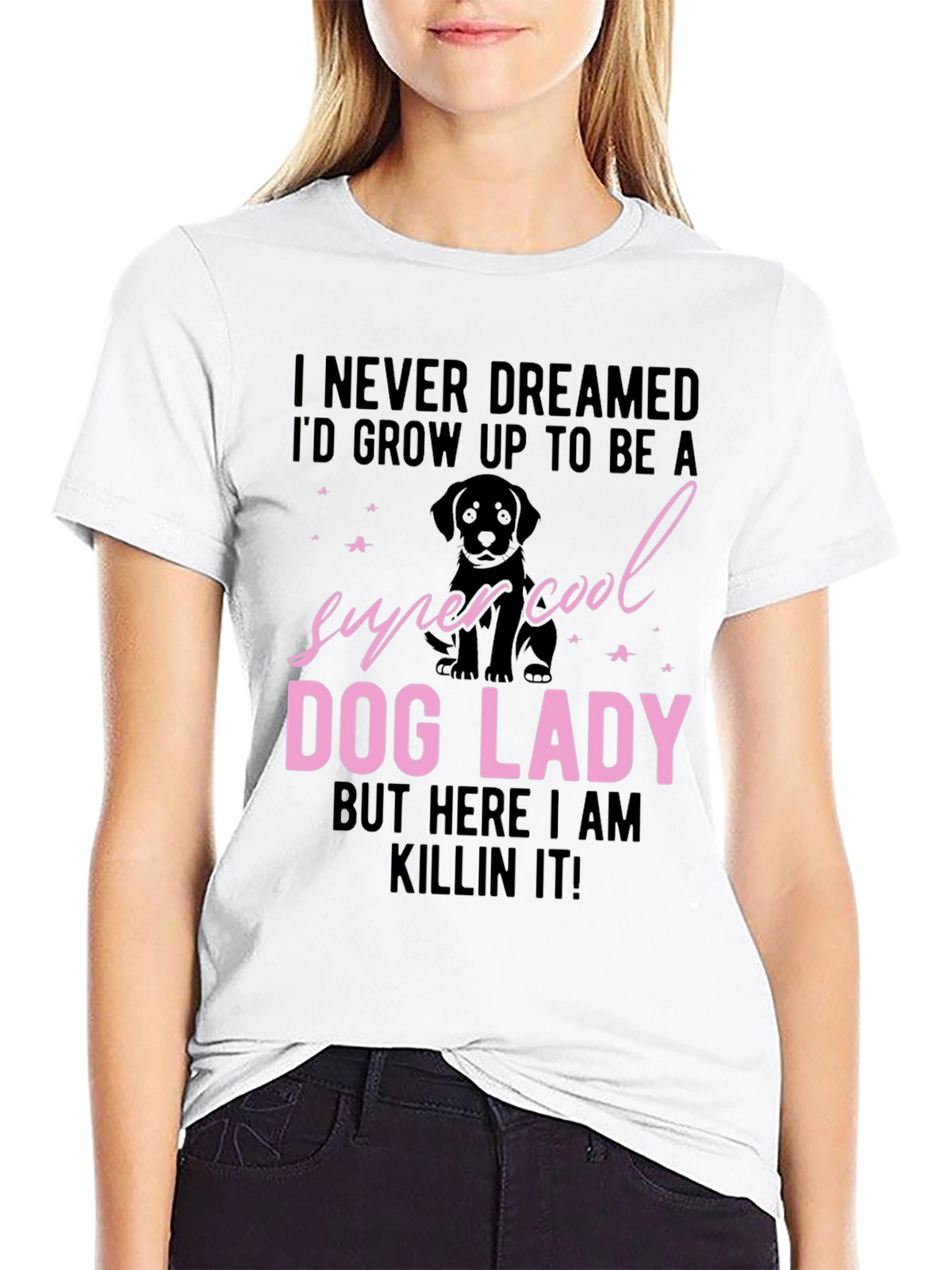 Super Cool Dog Lady T-Shirt