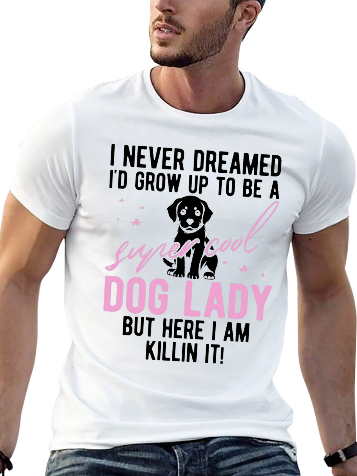 Super Cool Dog Lady T-Shirt