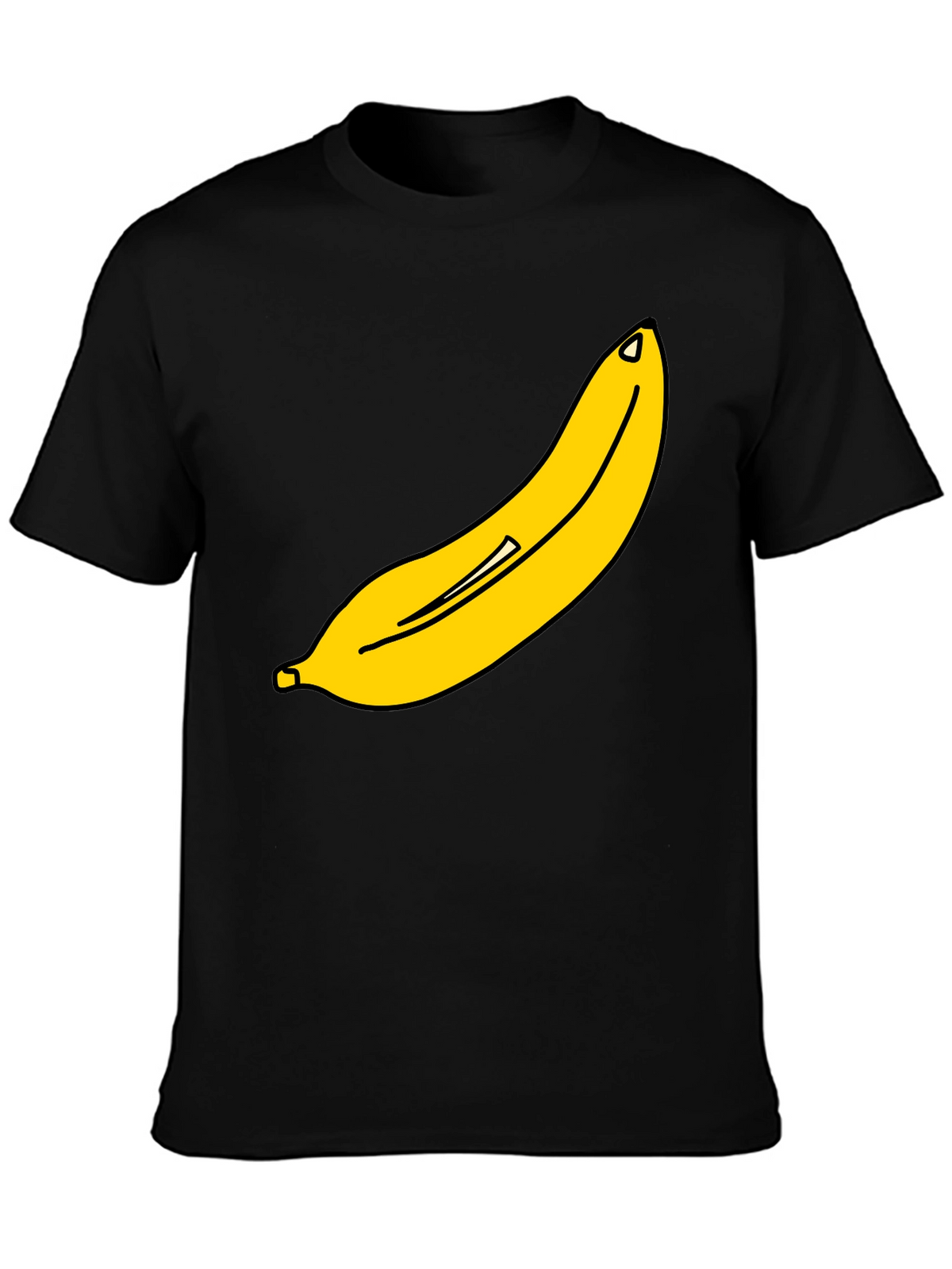 Banana Graphic Tee - Classic Black T-Shirt