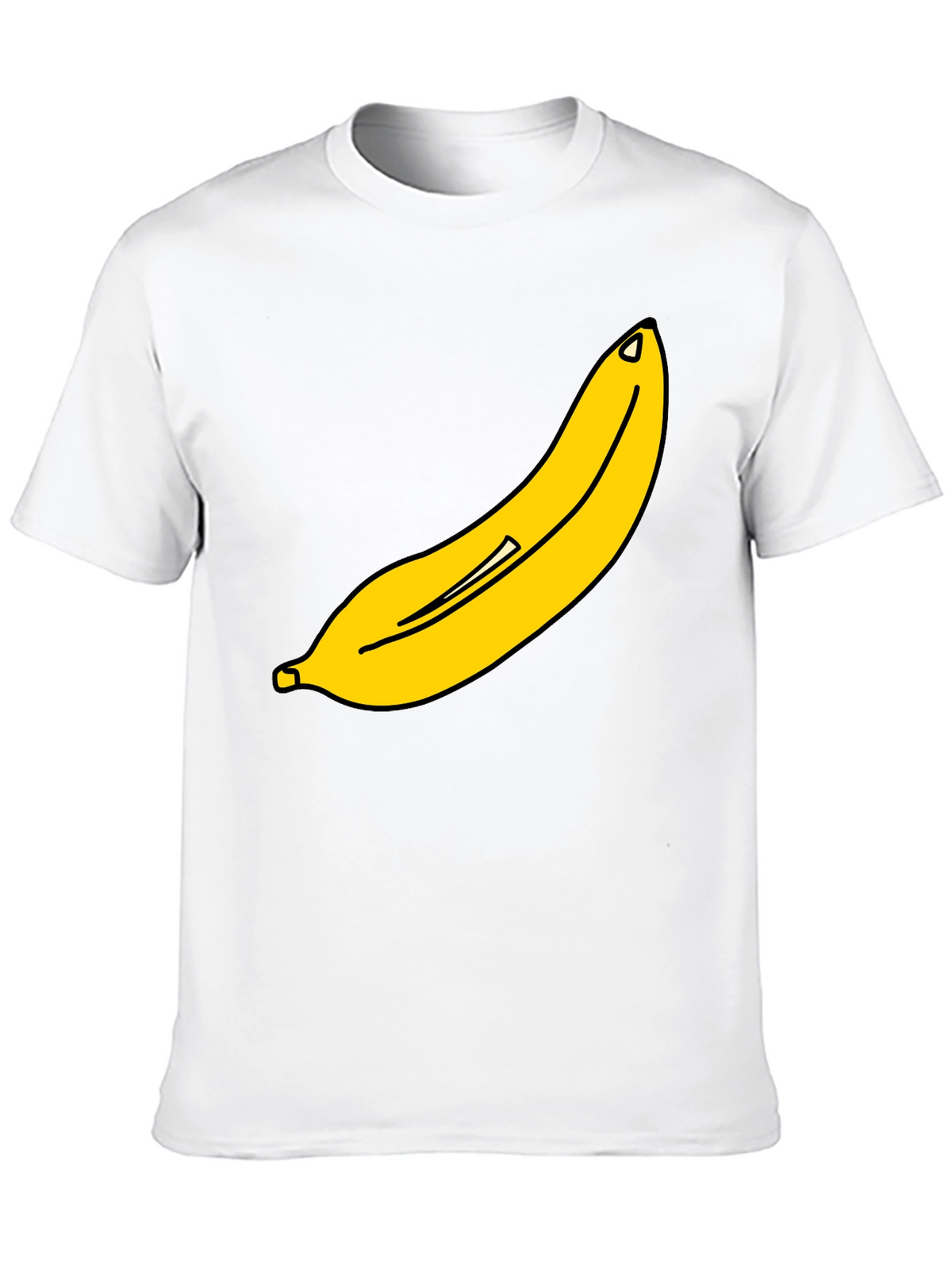 Banana Graphic Tee - Classic Black T-Shirt