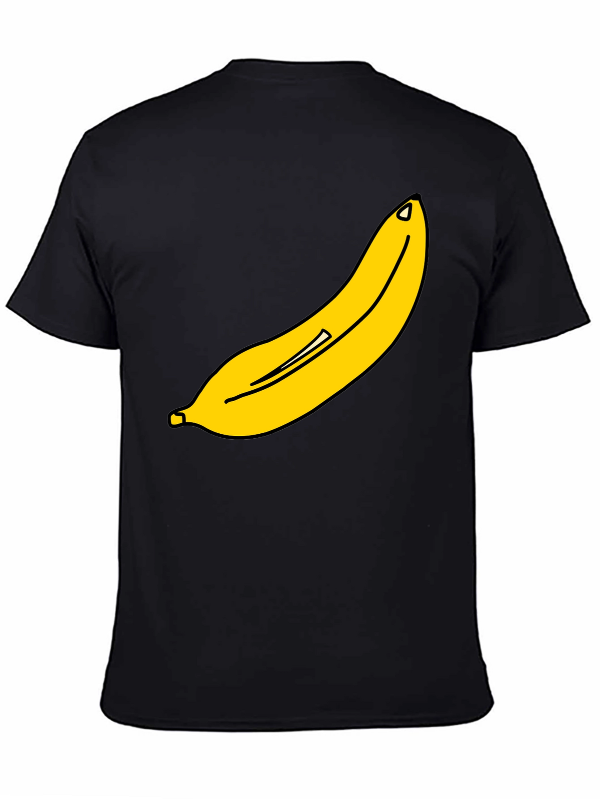 Banana Graphic Tee - Classic Black T-Shirt
