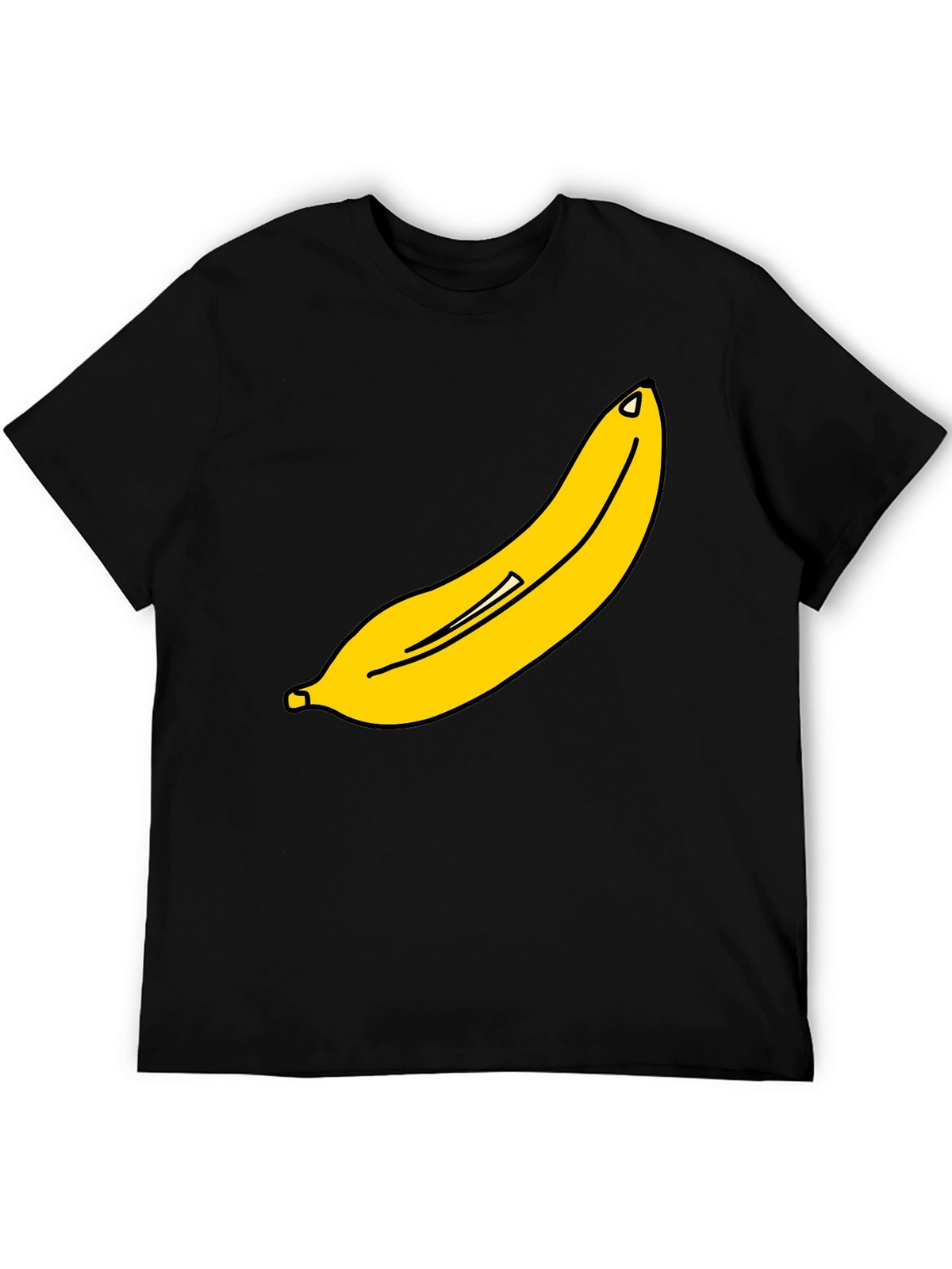 Banana Graphic Tee - Classic Black T-Shirt