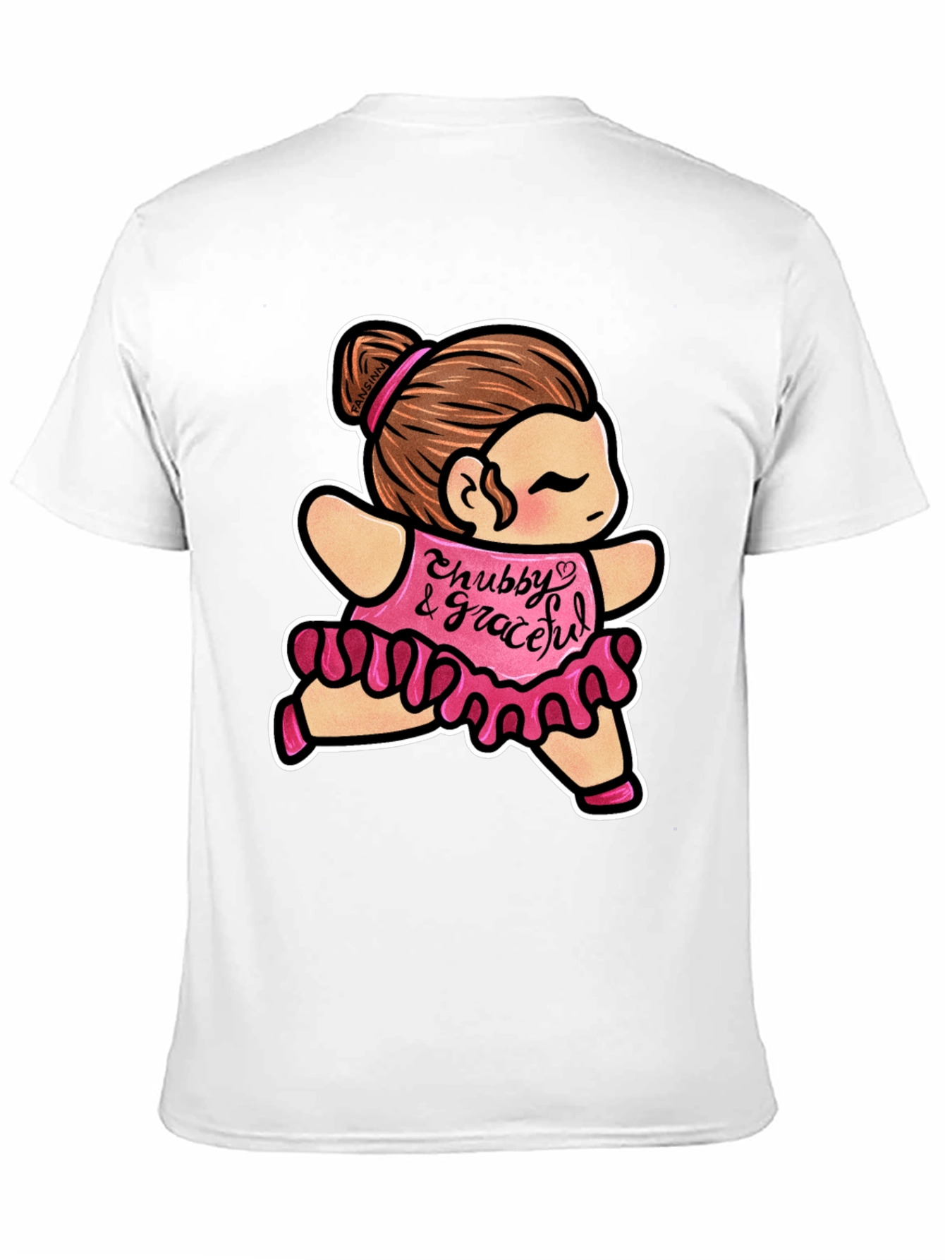 Chubby & Graceful T-Shirt - Cute Cartoon Dance