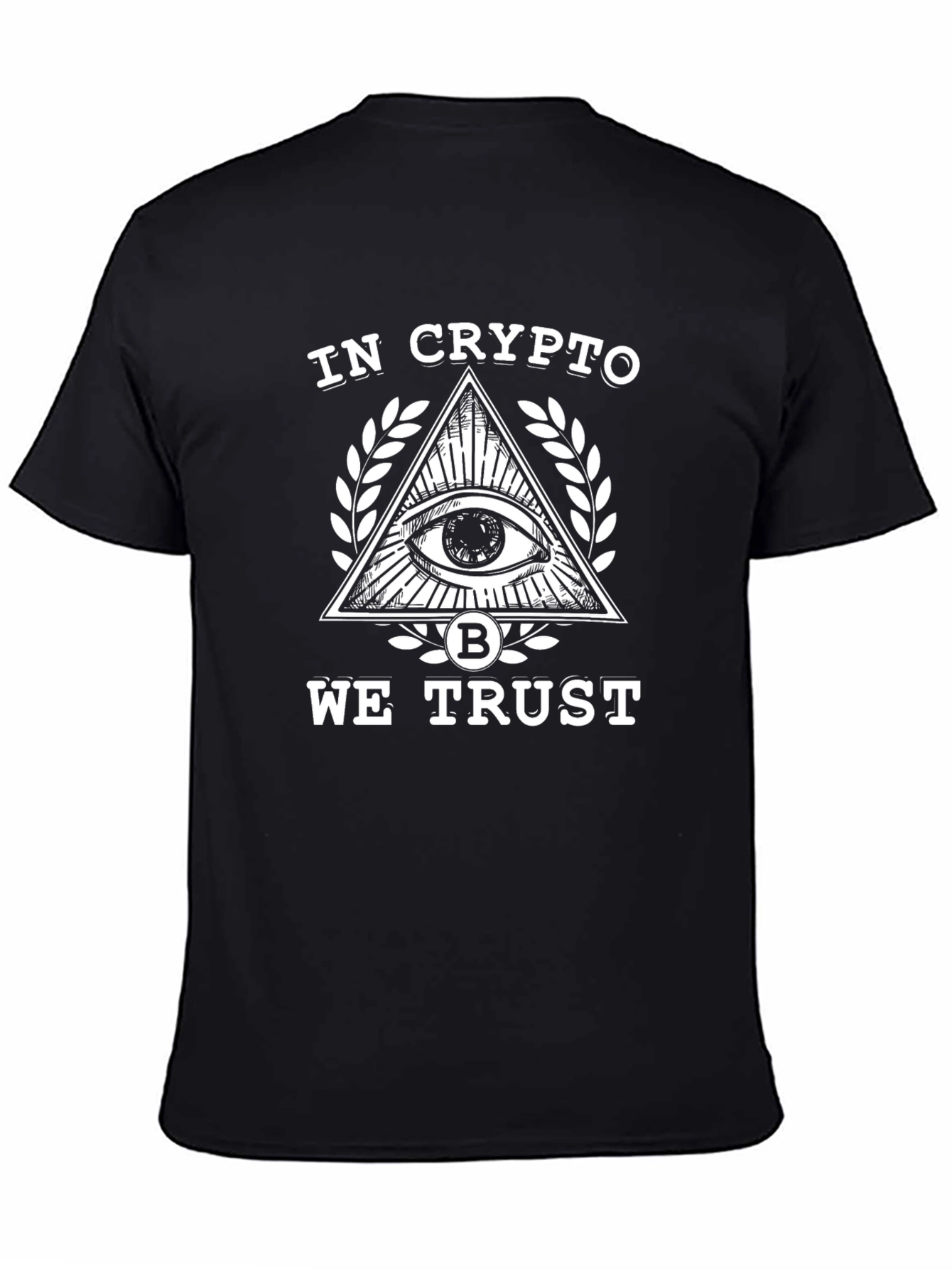 Crypto We Trust Black T-Shirt