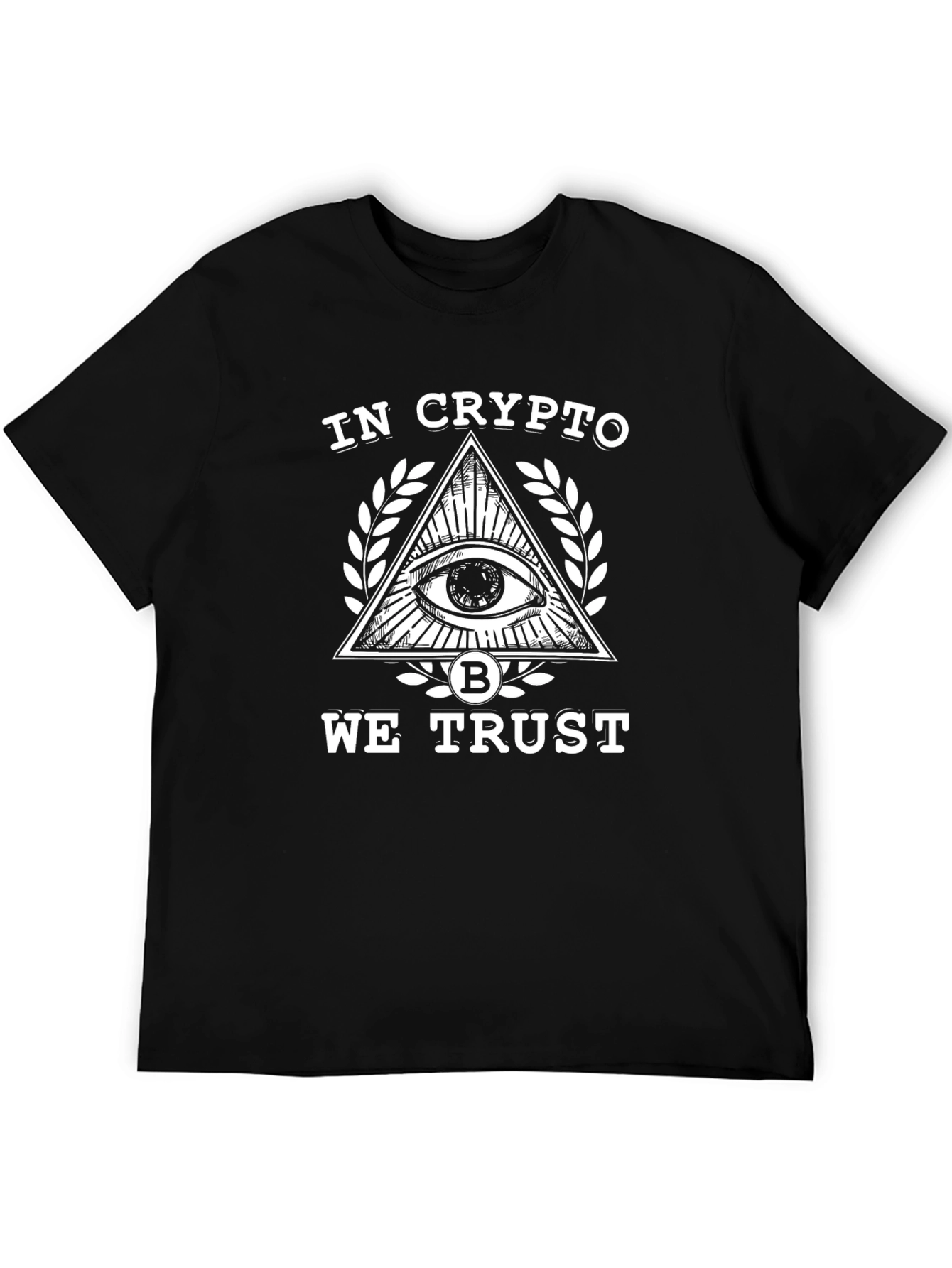 Crypto We Trust Black T-Shirt