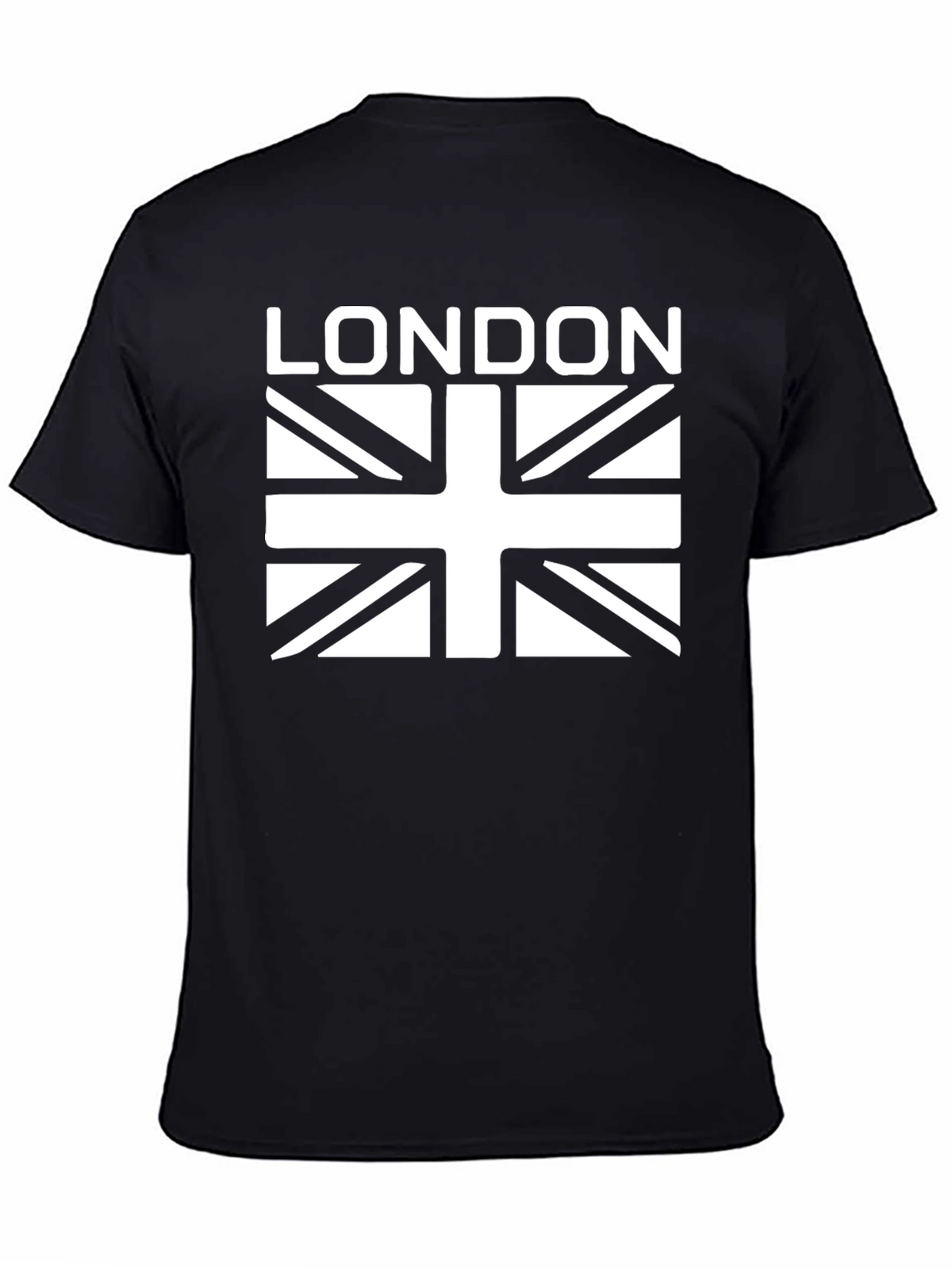 London Union Jack Graphic Tee - Black