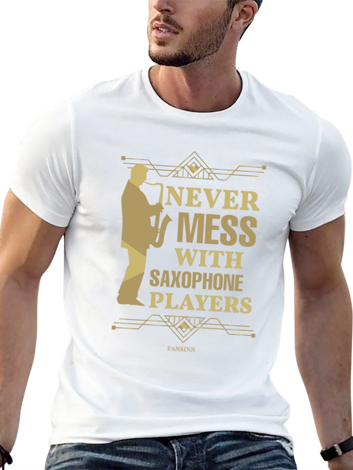 Never Mess With Saxophone Players T-Shirt