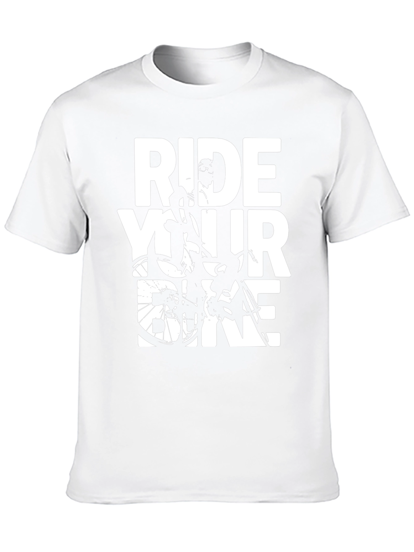 Ride Your Bike Graphic Tee - Cycling Enthusiast T-Shirt